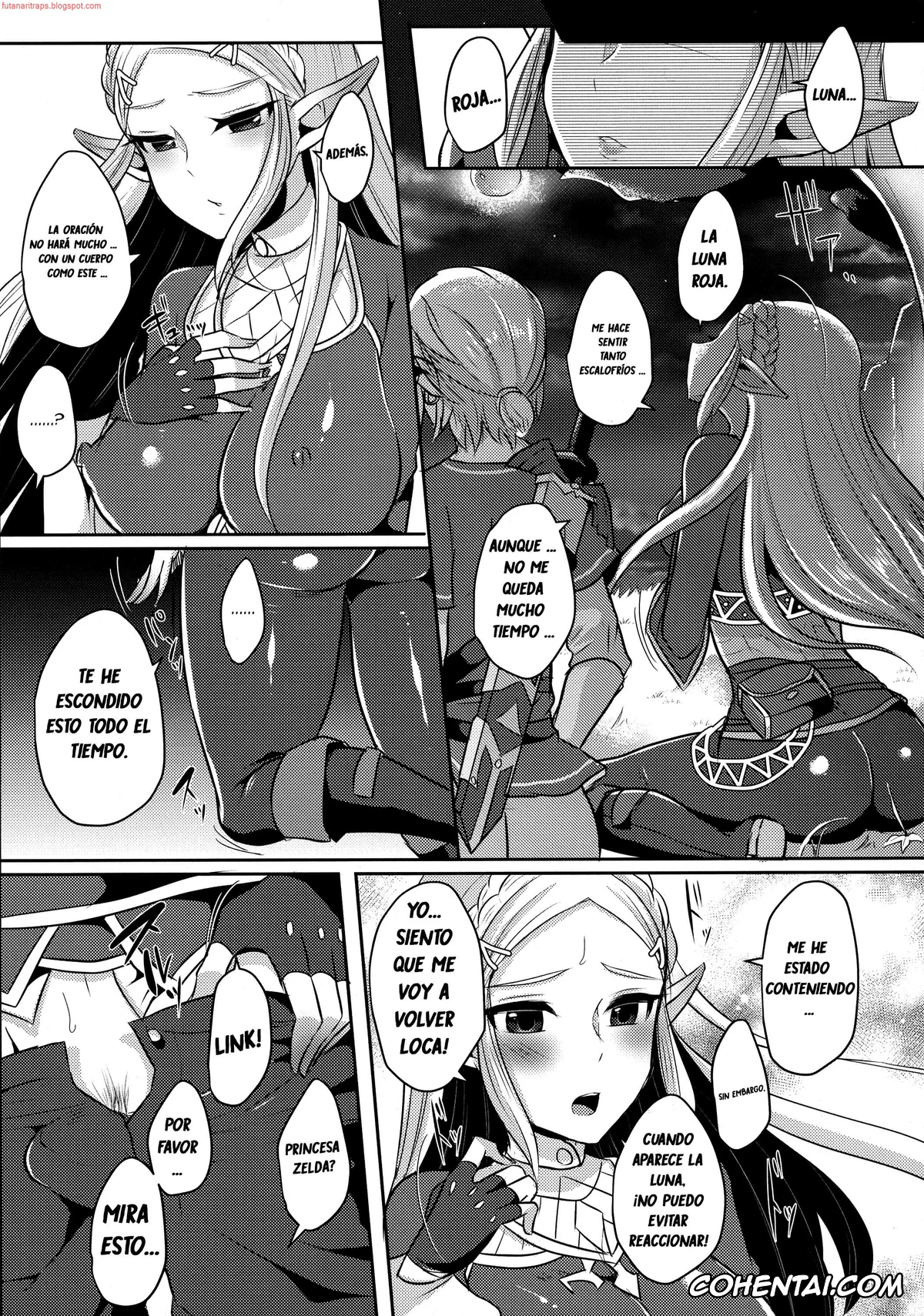 The Legend Of Zelda hentai, Link hentai, Princess Zelda hentai, Yuuwaku no Akaitsuki to Futari no Himitsu (The Legend of Zelda), pagina 15