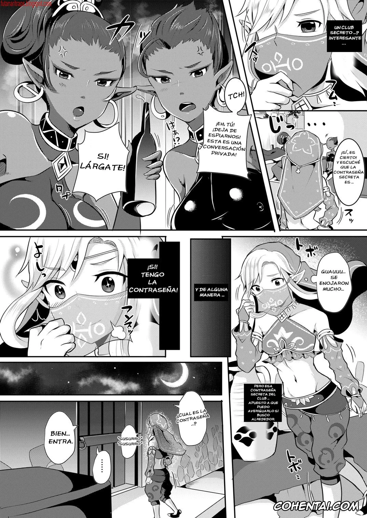 The Legend Of Zelda xxx, Link xxx, Eiketsu Yuusha no Himitsu Arbeit (The Legend of Zelda), pagina 4