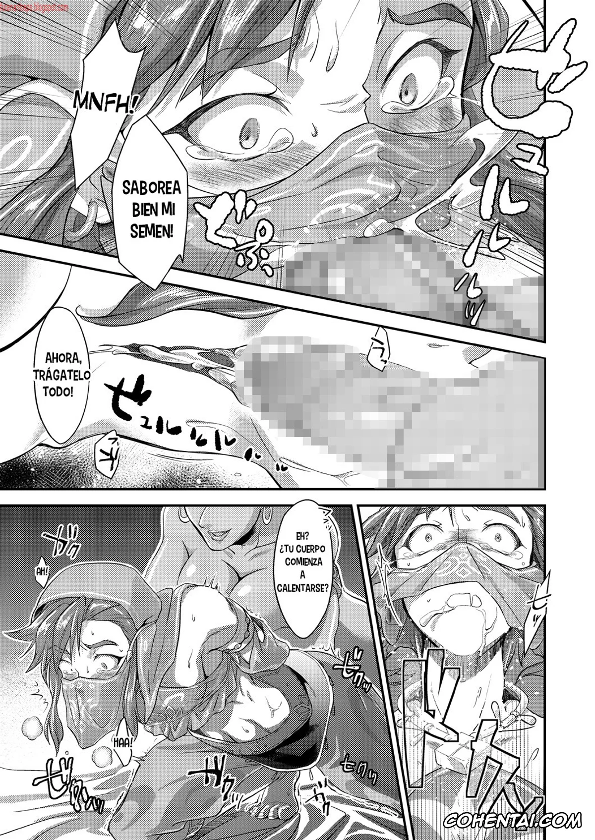 The Legend Of Zelda hentai, Link hentai, Riju hentai, Germachi Futax!! (The Legend of Zelda: Breath of the Wild), pagina 9
