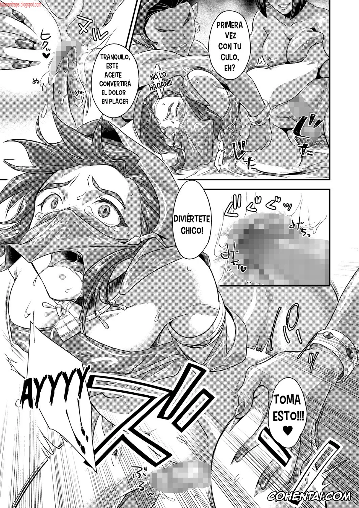 The Legend Of Zelda porno, Link porno, Riju porno, Germachi Futax!! (The Legend of Zelda: Breath of the Wild), pagina 11