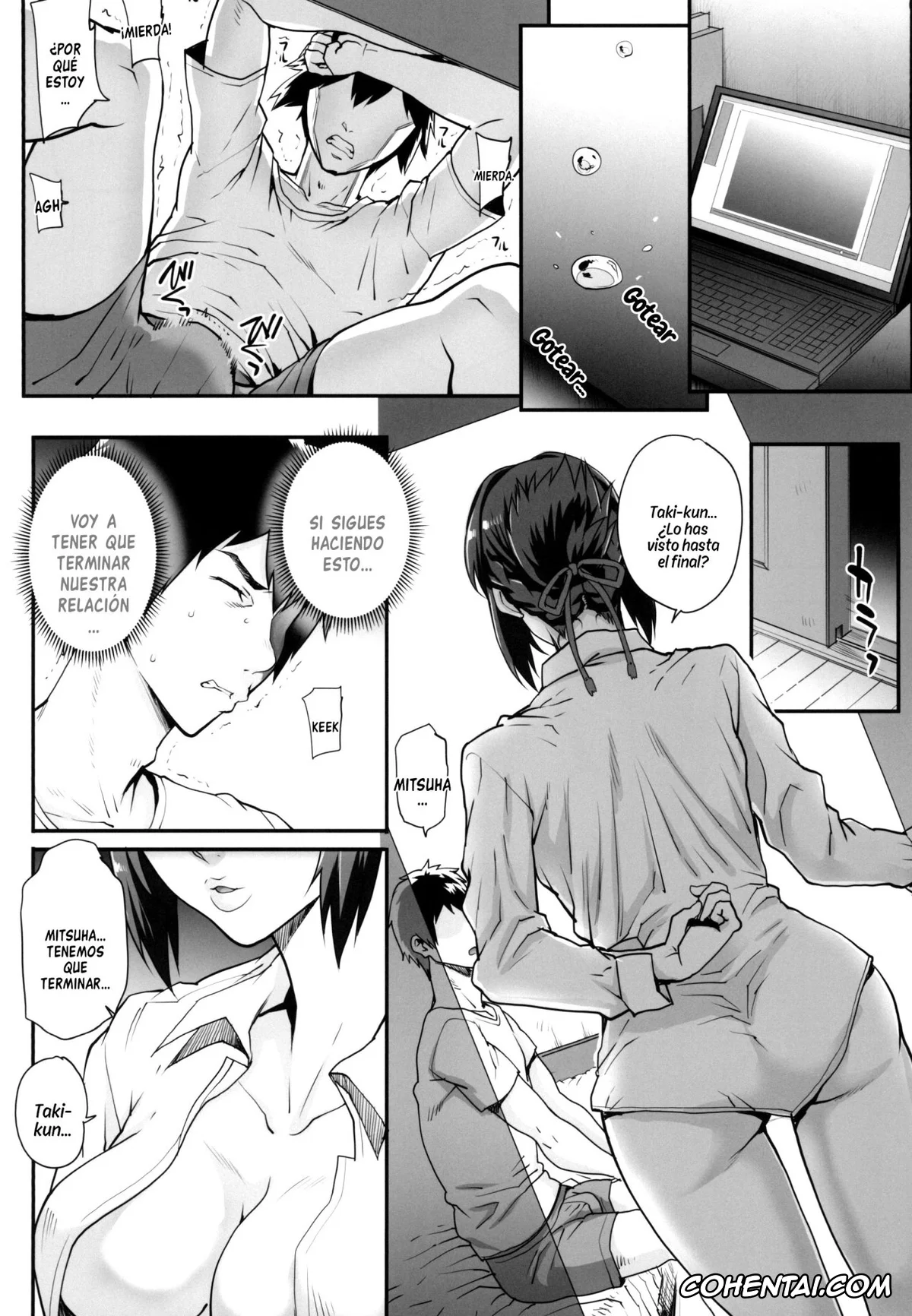 Kimi no Na wa. hentai, Mitsuha Miyamizu hentai, Kimi no Janai. Zoku (Kimi no Na wa.), pagina 21