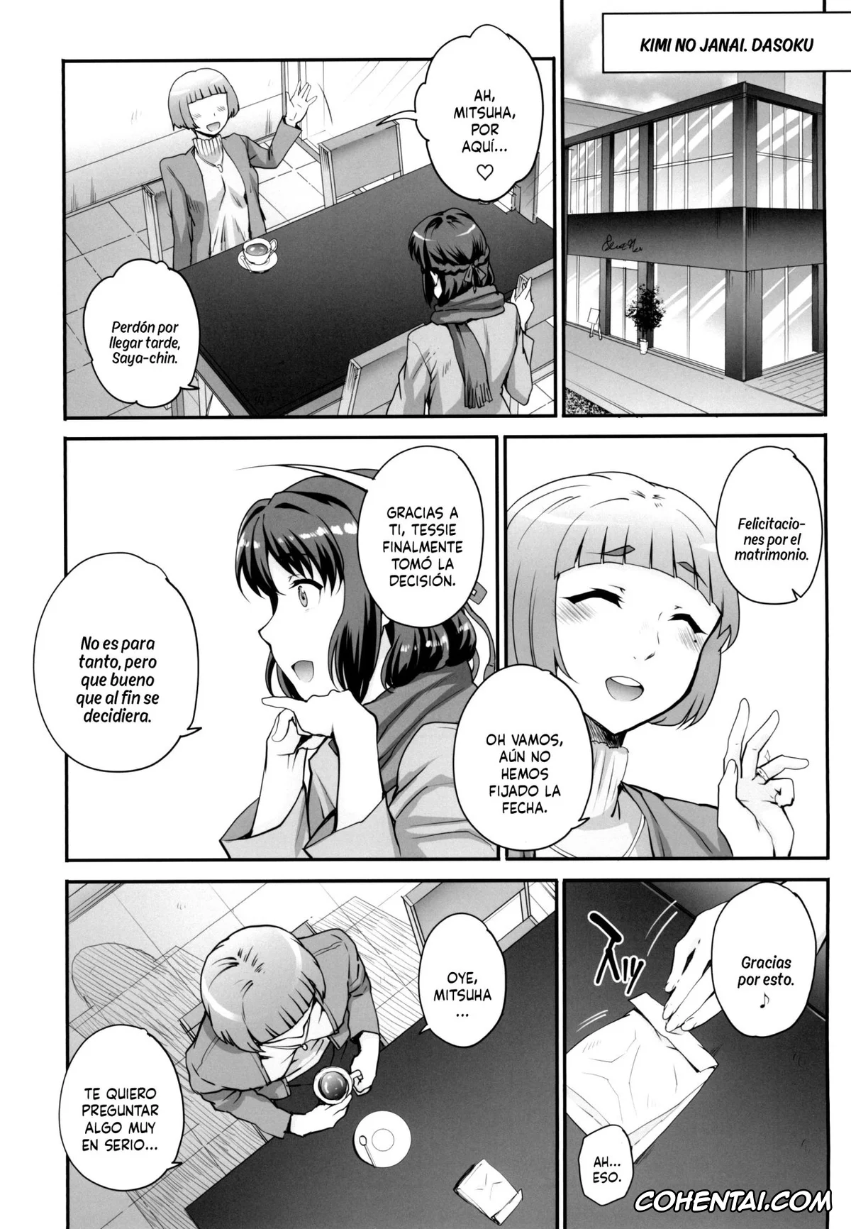 Kimi no Na wa. xxx, Mitsuha Miyamizu xxx, Kimi no Janai. Zoku (Kimi no Na wa.), pagina 31