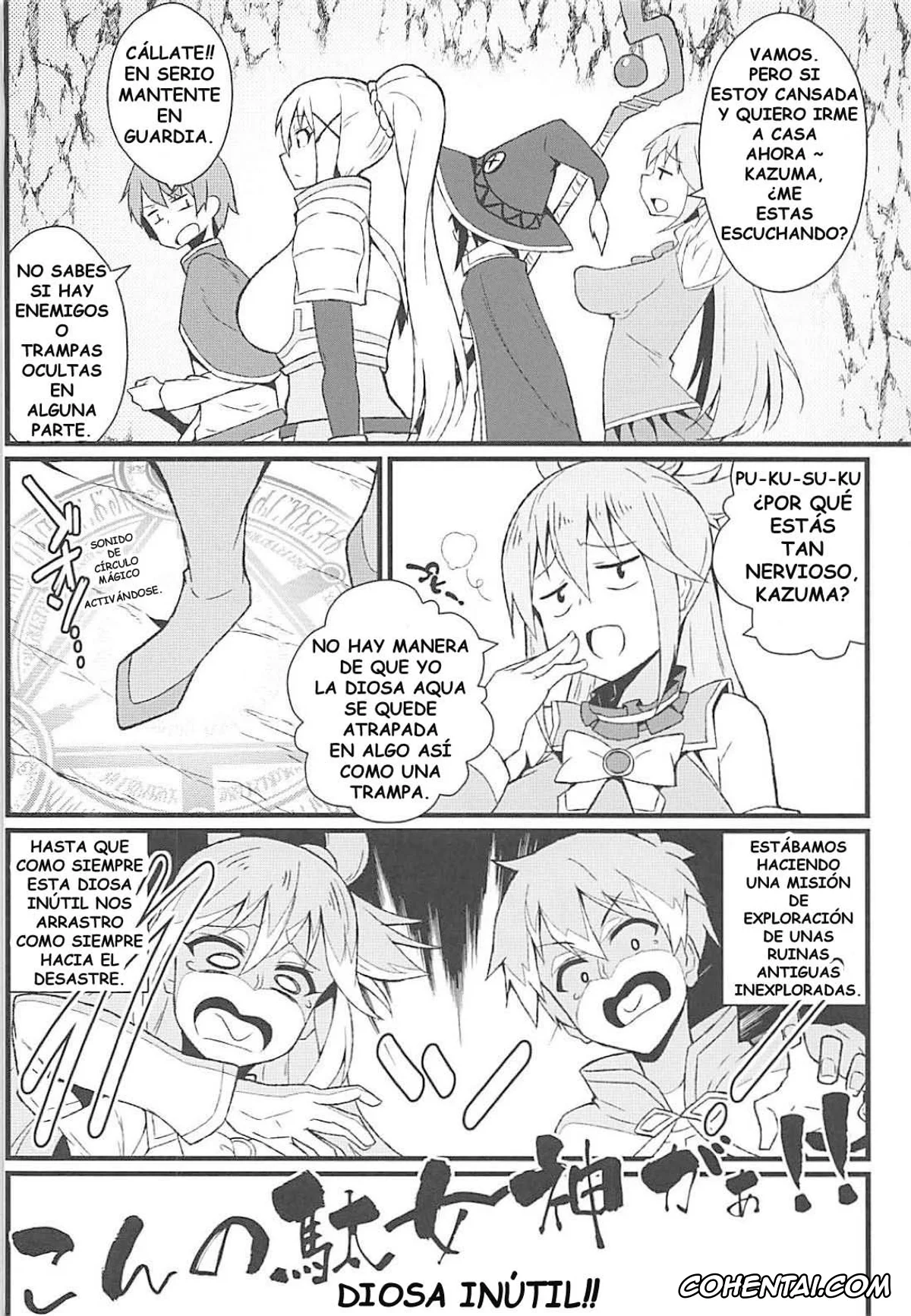 Kono Subarashii Sekai ni Syukufuku o! hentai, Darkness | Lalatina Ford Dustiness hentai, Kazuma Satou hentai, Kono Subarashii Wana de Darkness to! (Kono Subarashii Sekai ni Syukufuku o!), pagina 3