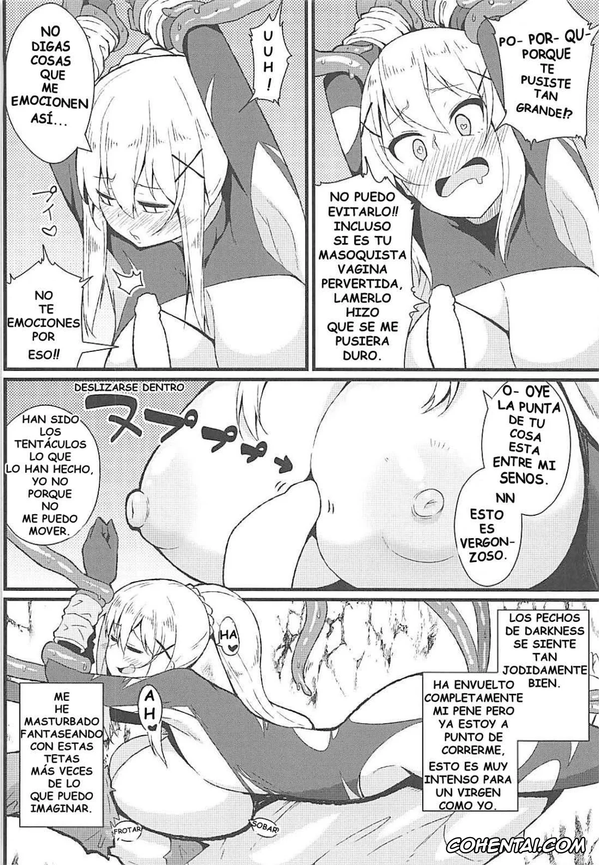 Kono Subarashii Sekai ni Syukufuku o! hentai, Darkness | Lalatina Ford Dustiness hentai, Kazuma Satou hentai, Kono Subarashii Wana de Darkness to! (Kono Subarashii Sekai ni Syukufuku o!), pagina 9
