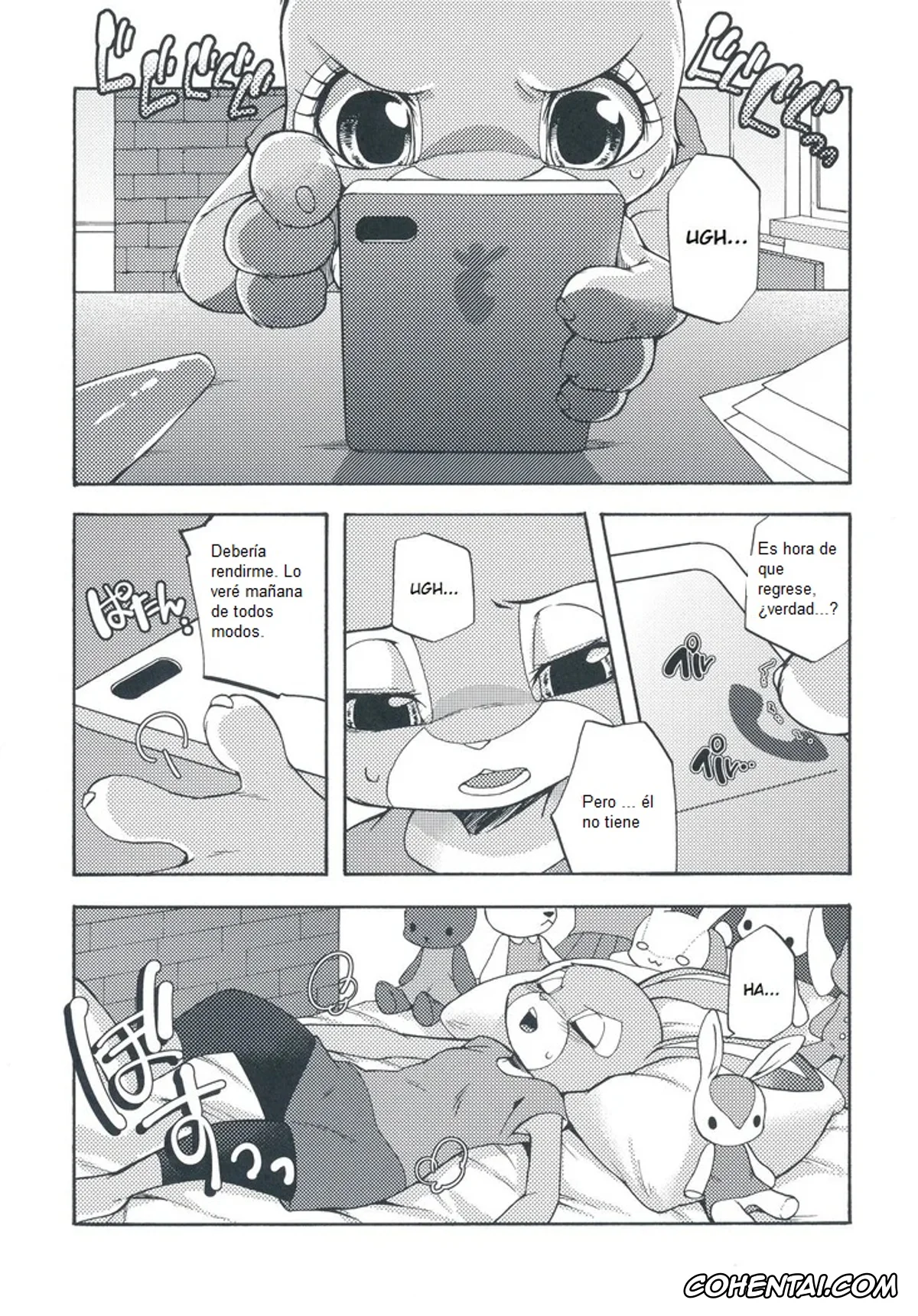 Zootopia porno, Judy Hopps porno, Nick Wilde porno, Ohitori-sama ninjin – Carrots for one (Zootopia), pagina 2