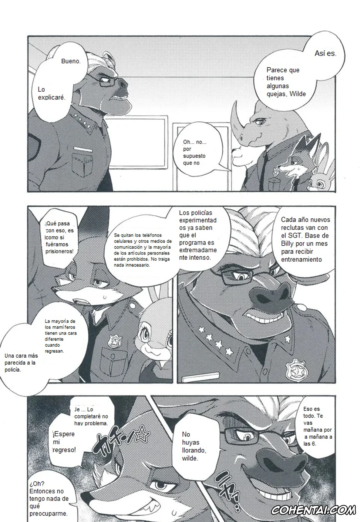 Zootopia xxx, Judy Hopps xxx, Nick Wilde xxx, Ohitori-sama ninjin – Carrots for one (Zootopia), pagina 4