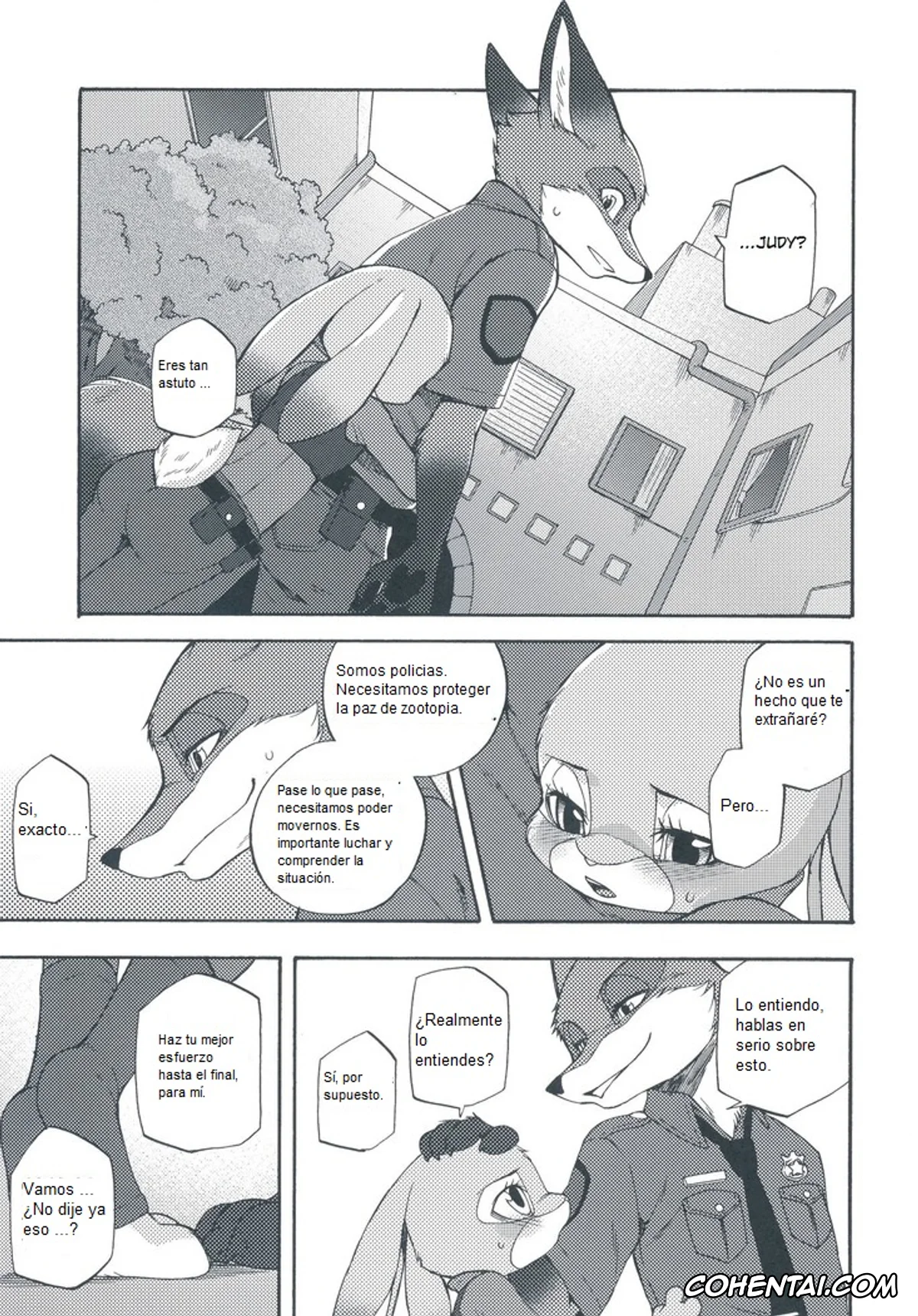 Zootopia xxx, Judy Hopps xxx, Nick Wilde xxx, Ohitori-sama ninjin – Carrots for one (Zootopia), pagina 10
