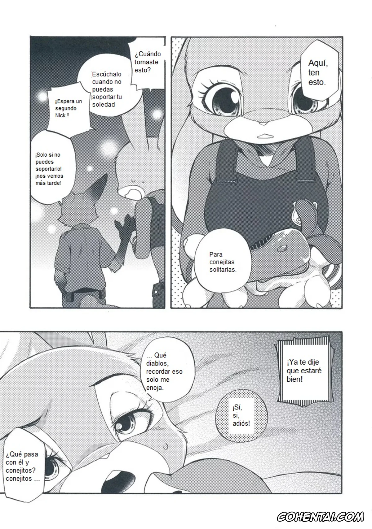 Zootopia hentai, Judy Hopps hentai, Nick Wilde hentai, Ohitori-sama ninjin – Carrots for one (Zootopia), pagina 12