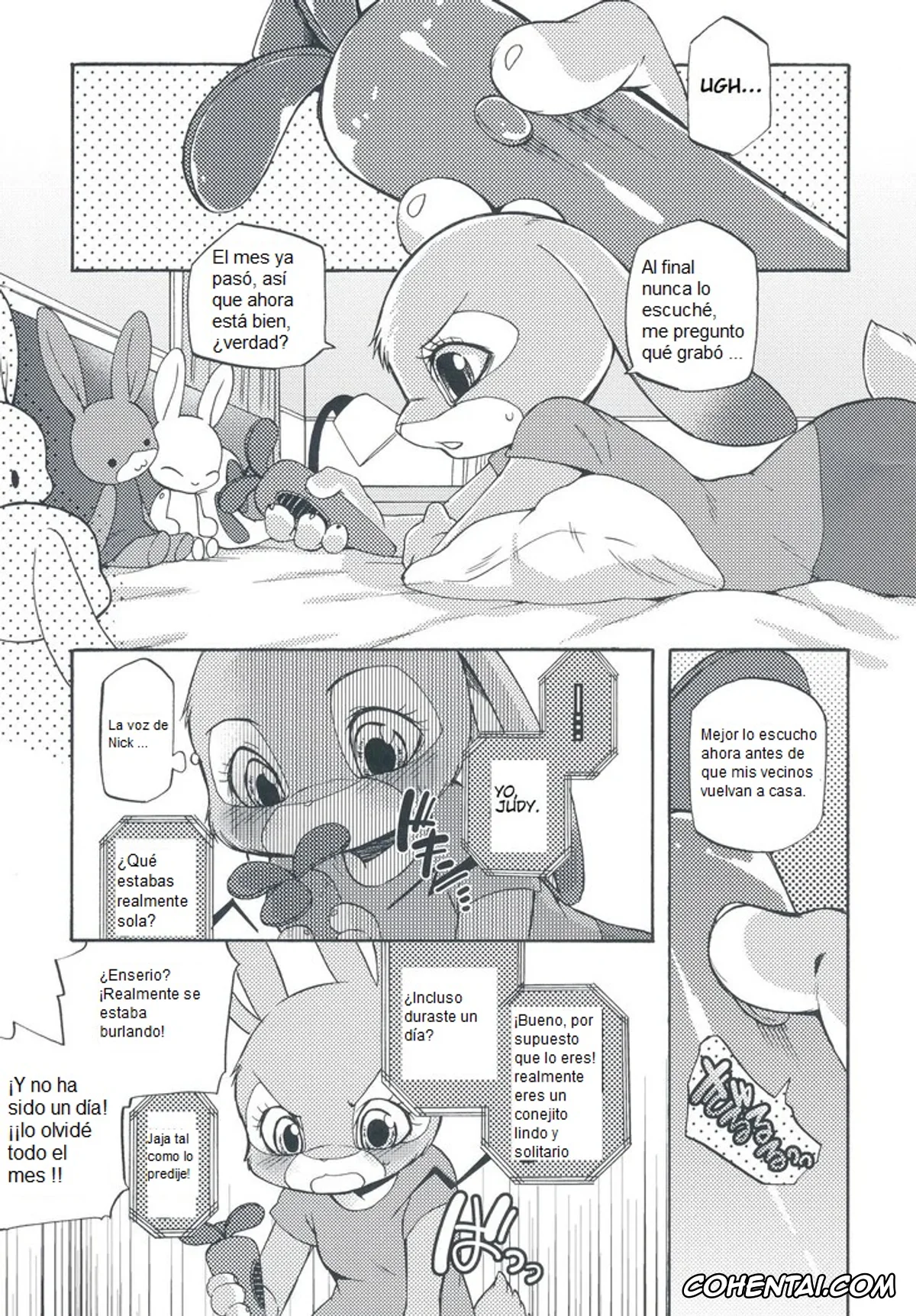 Zootopia porno, Judy Hopps porno, Nick Wilde porno, Ohitori-sama ninjin – Carrots for one (Zootopia), pagina 14