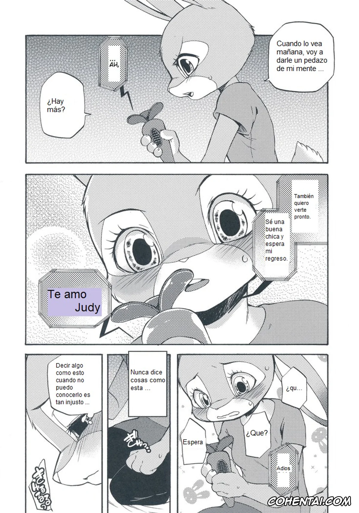 Zootopia hentai, Judy Hopps hentai, Nick Wilde hentai, Ohitori-sama ninjin – Carrots for one (Zootopia), pagina 15