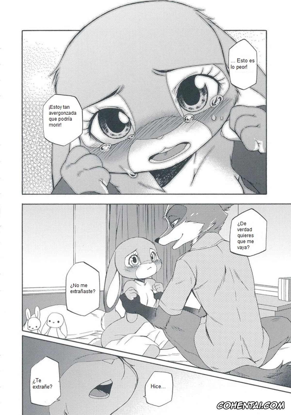 Zootopia hentai, Judy Hopps hentai, Nick Wilde hentai, Ohitori-sama ninjin – Carrots for one (Zootopia), pagina 27
