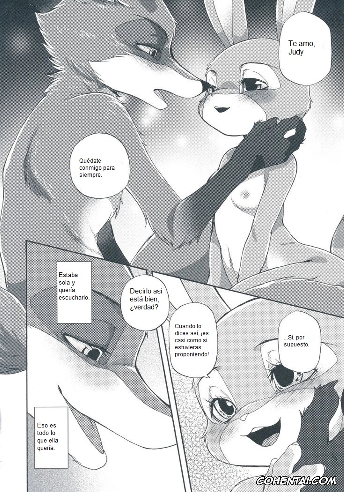 Zootopia hentai, Judy Hopps hentai, Nick Wilde hentai, Ohitori-sama ninjin – Carrots for one (Zootopia), pagina 39