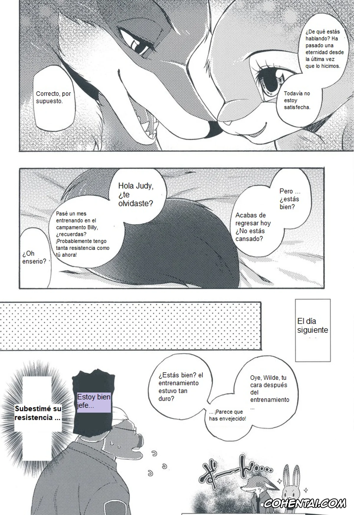 Zootopia porno, Judy Hopps porno, Nick Wilde porno, Ohitori-sama ninjin – Carrots for one (Zootopia), pagina 41