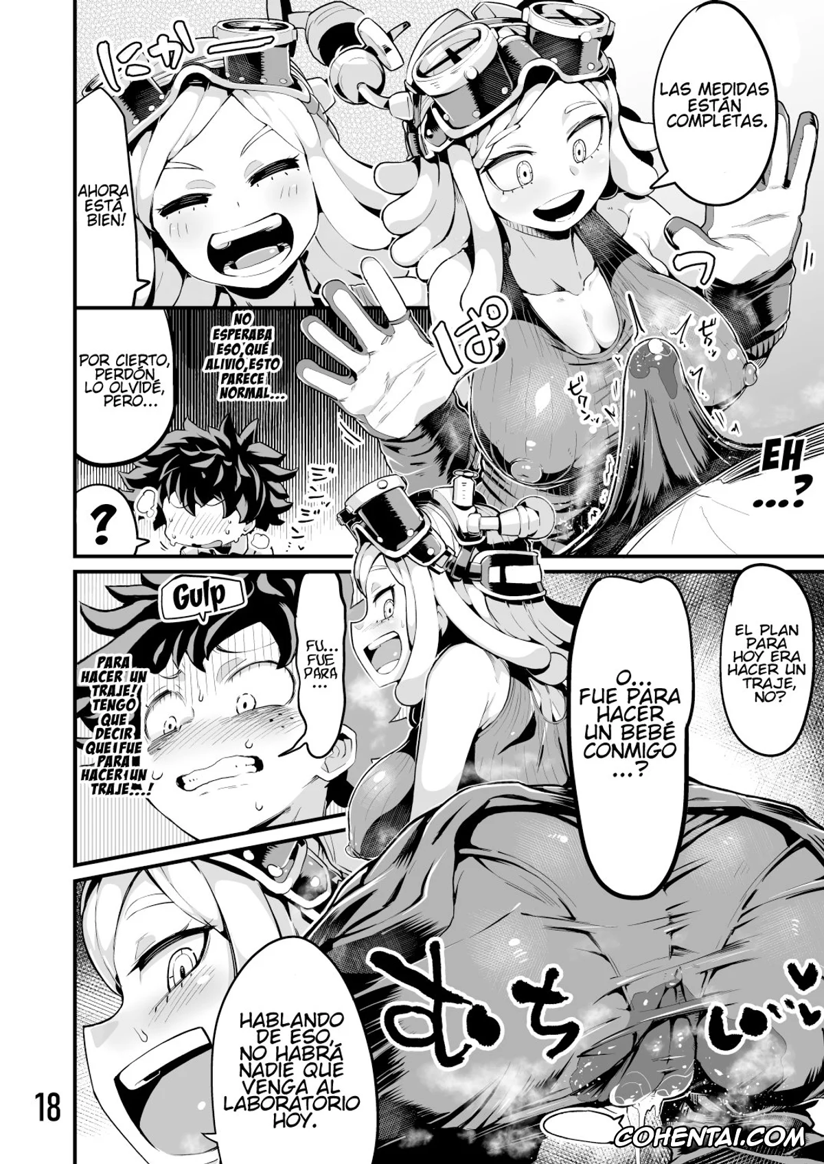 My Hero Academia | Boku No Hero Academia porno, Izuku Midoriya porno, Kyoka Jiro porno, Mei Hatsume porno, Momo Yaoyorozu porno, Nejire Hado porno, Ochako Uraraka porno, Yuyu Haya porno, Boku to Nottori Villain Nakademia Vol. 3 (Boku no Hero Academia), pagina 17