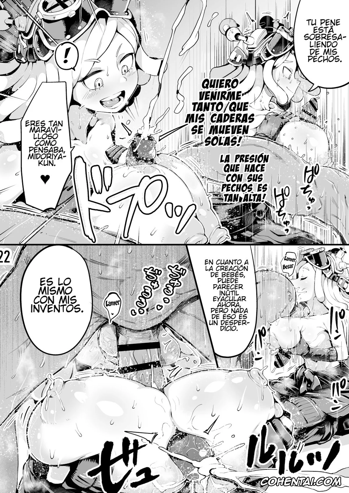 My Hero Academia | Boku No Hero Academia hentai, Izuku Midoriya hentai, Kyoka Jiro hentai, Mei Hatsume hentai, Momo Yaoyorozu hentai, Nejire Hado hentai, Ochako Uraraka hentai, Yuyu Haya hentai, Boku to Nottori Villain Nakademia Vol. 3 (Boku no Hero Academia), pagina 21