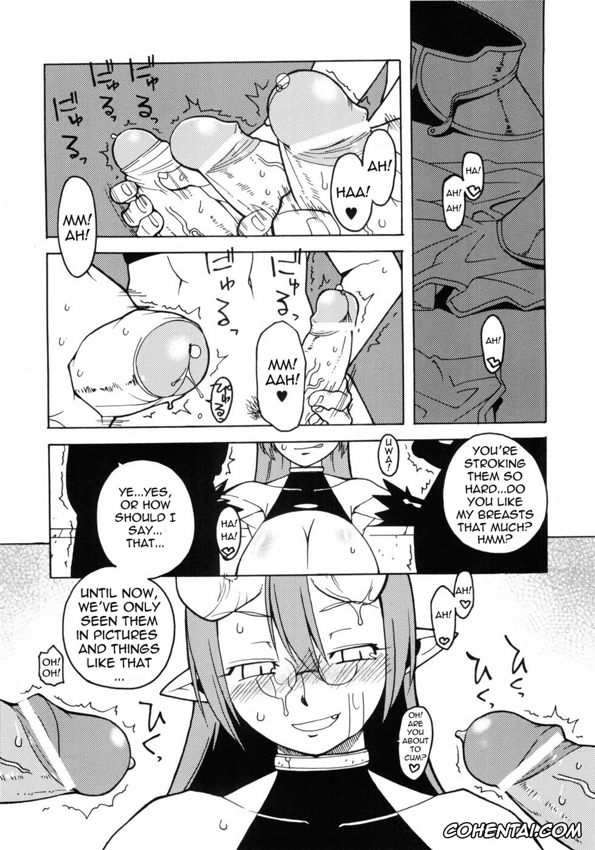 Original hentai, Seikishidan no Shuuen (Hakudaku Ojoku – Heroine Bukkake Anthology), pagina 6