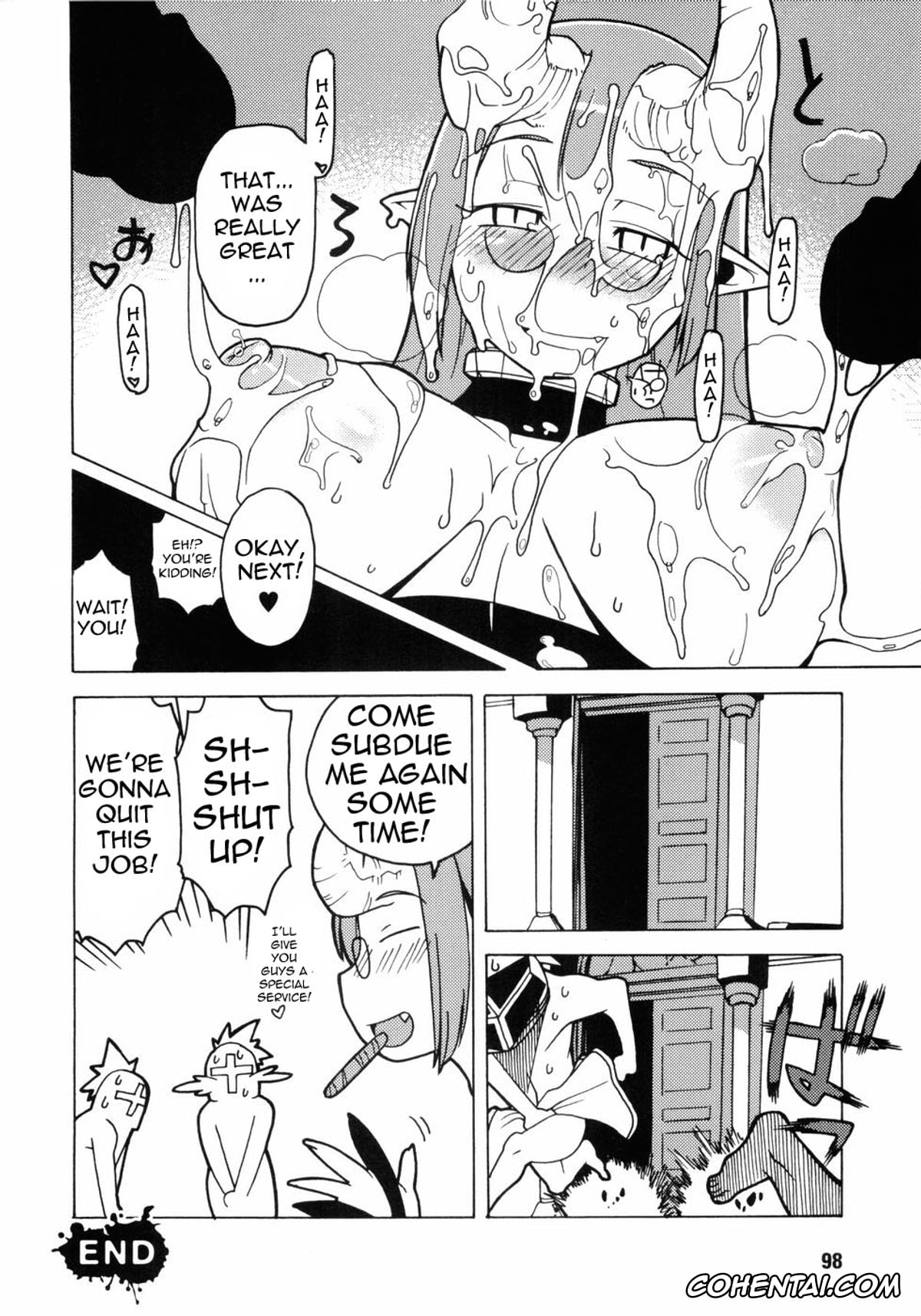Original xxx, Seikishidan no Shuuen (Hakudaku Ojoku – Heroine Bukkake Anthology), pagina 16