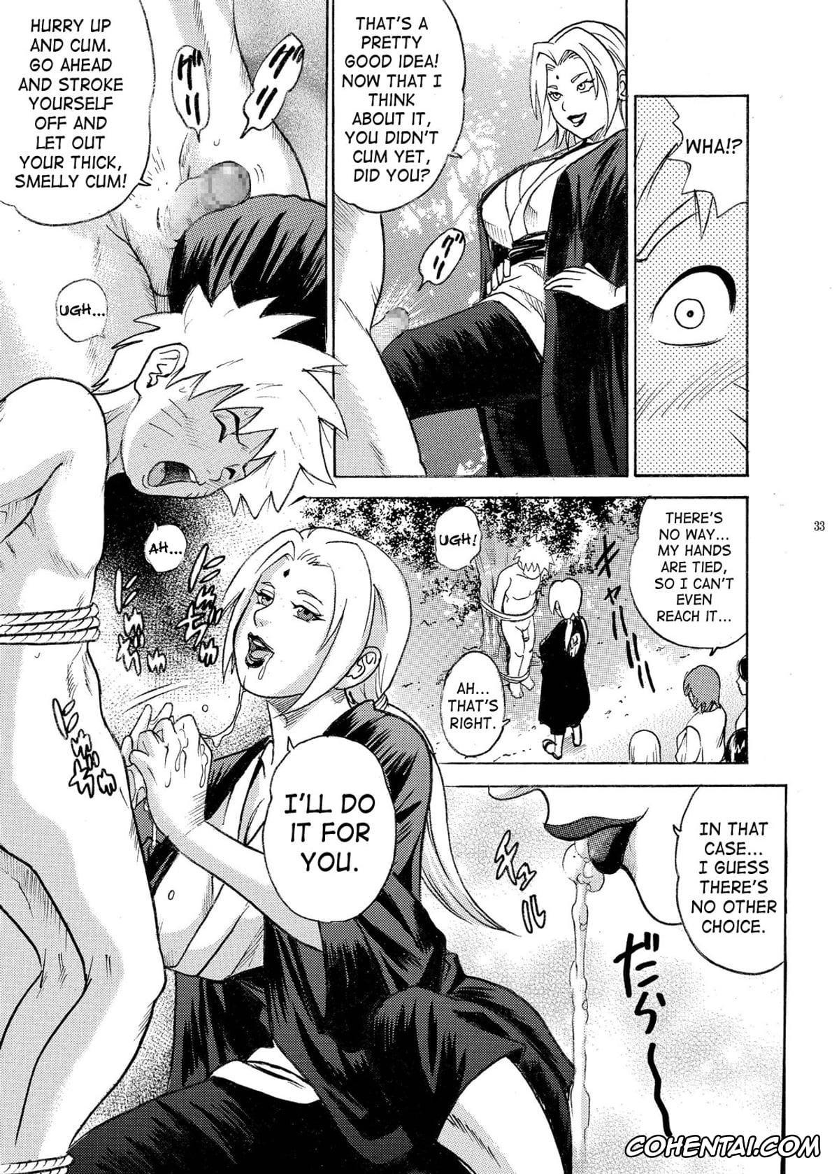 NARUTO hentai, Kankuro hentai, Kurenai Yuhi hentai, Naruto Uzumaki hentai, Shizune hentai, Temari hentai, Tsunade hentai, ParM SpeciaL 1 In Nin Shiken (Naruto), pagina 30