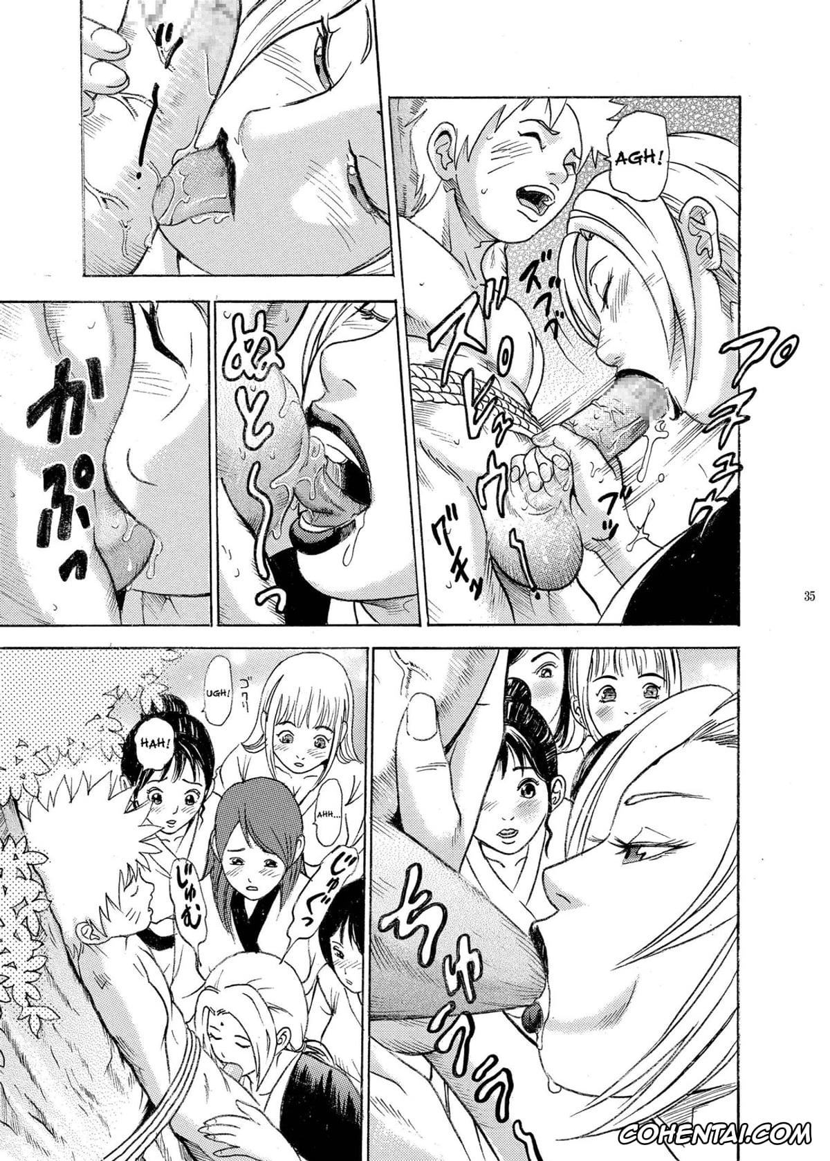 NARUTO porno, Kankuro porno, Kurenai Yuhi porno, Naruto Uzumaki porno, Shizune porno, Temari porno, Tsunade porno, ParM SpeciaL 1 In Nin Shiken (Naruto), pagina 32