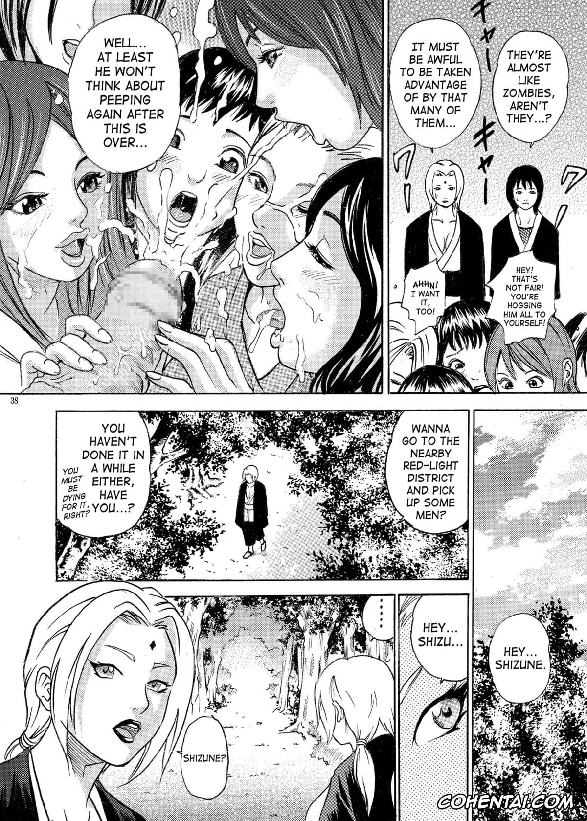 NARUTO porno, Kankuro porno, Kurenai Yuhi porno, Naruto Uzumaki porno, Shizune porno, Temari porno, Tsunade porno, ParM SpeciaL 1 In Nin Shiken (Naruto), pagina 35