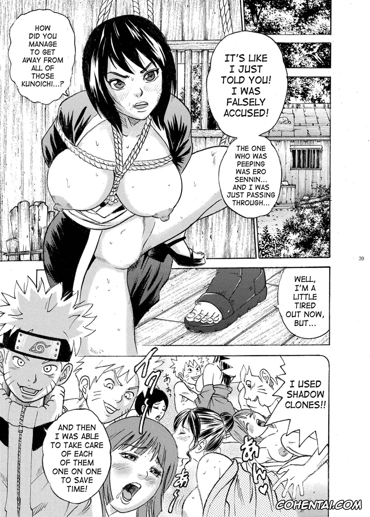 NARUTO hentai, Kankuro hentai, Kurenai Yuhi hentai, Naruto Uzumaki hentai, Shizune hentai, Temari hentai, Tsunade hentai, ParM SpeciaL 1 In Nin Shiken (Naruto), pagina 36