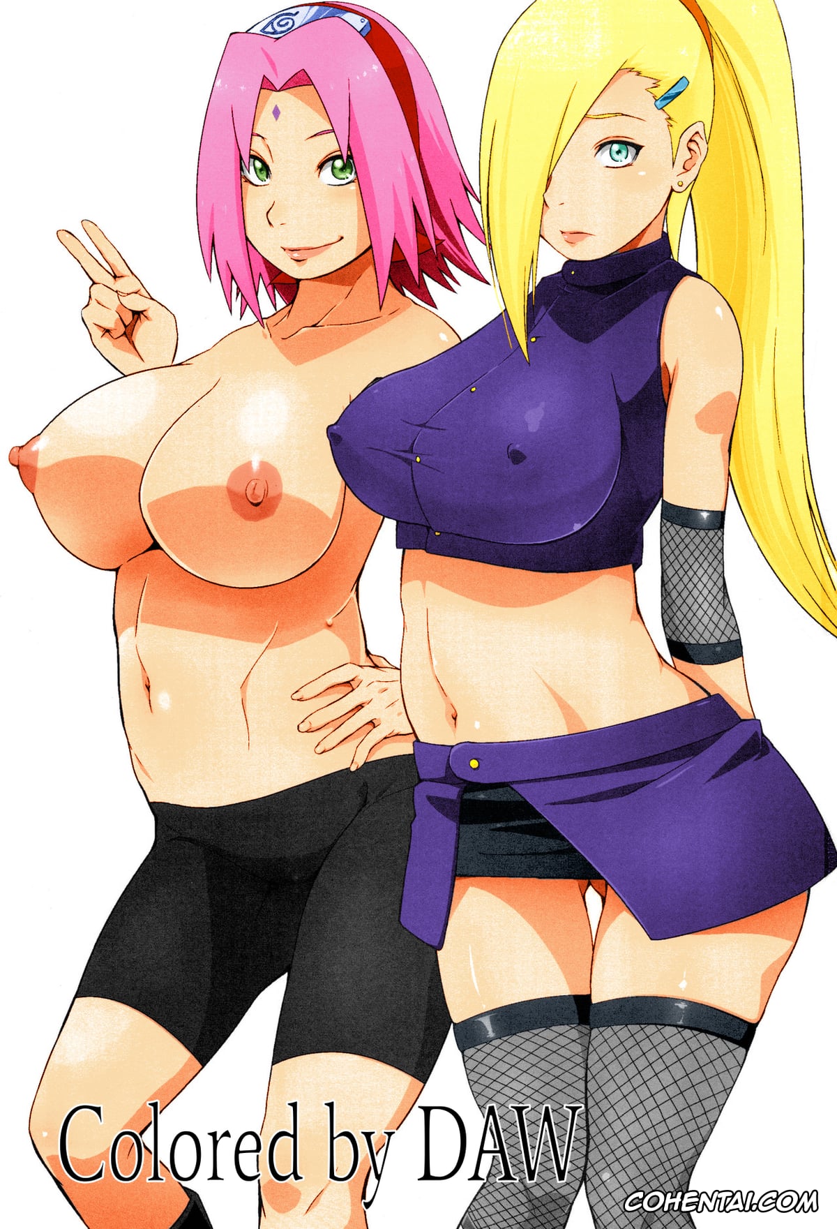 NARUTO porno, Ino Yamanaka porno, Naruto Uzumaki porno, Sakura Haruno porno, Botan to Sakura (Naruto), pagina 2