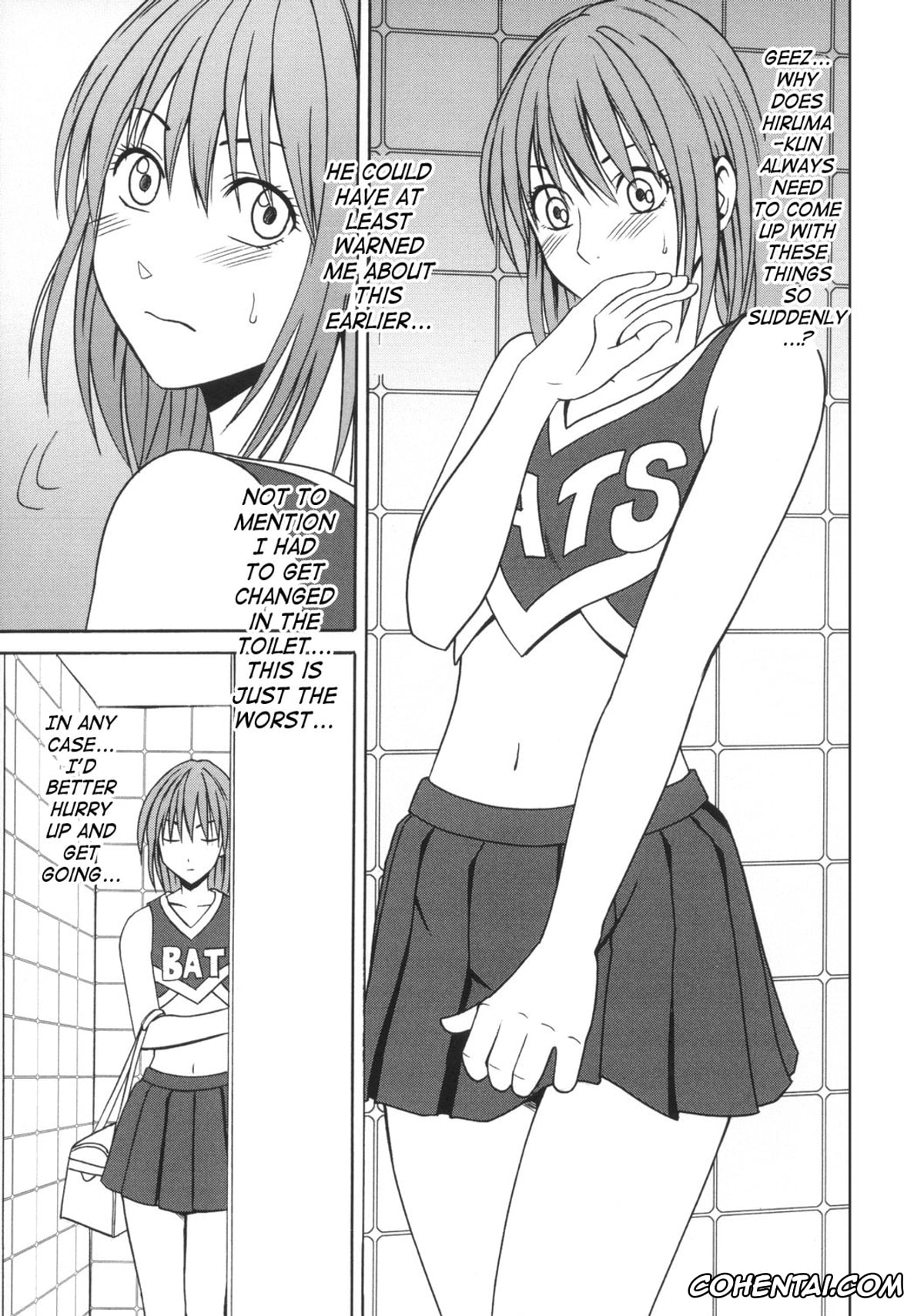 Eyeshield 21 hentai, Mamori Anezaki hentai, Dorei Sengen (Eyeshield 21), pagina 3