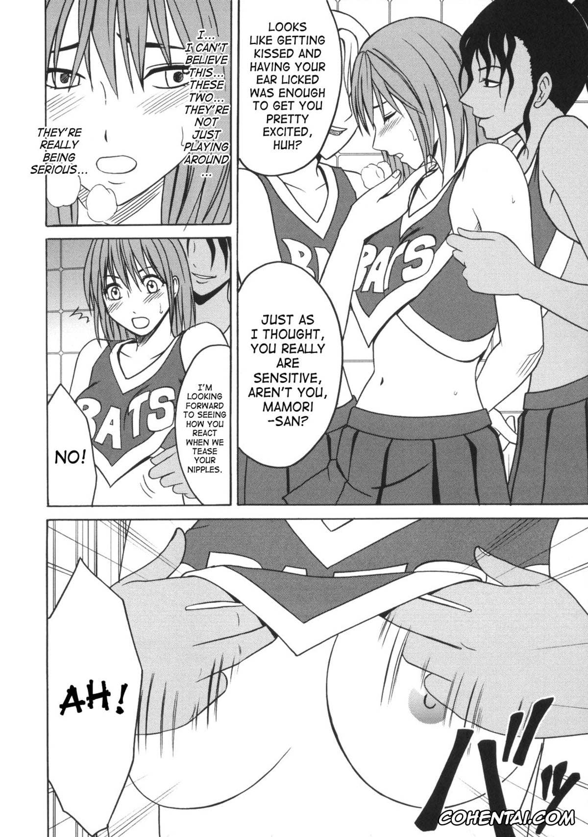 Eyeshield 21 porno, Mamori Anezaki porno, Dorei Sengen (Eyeshield 21), pagina 8