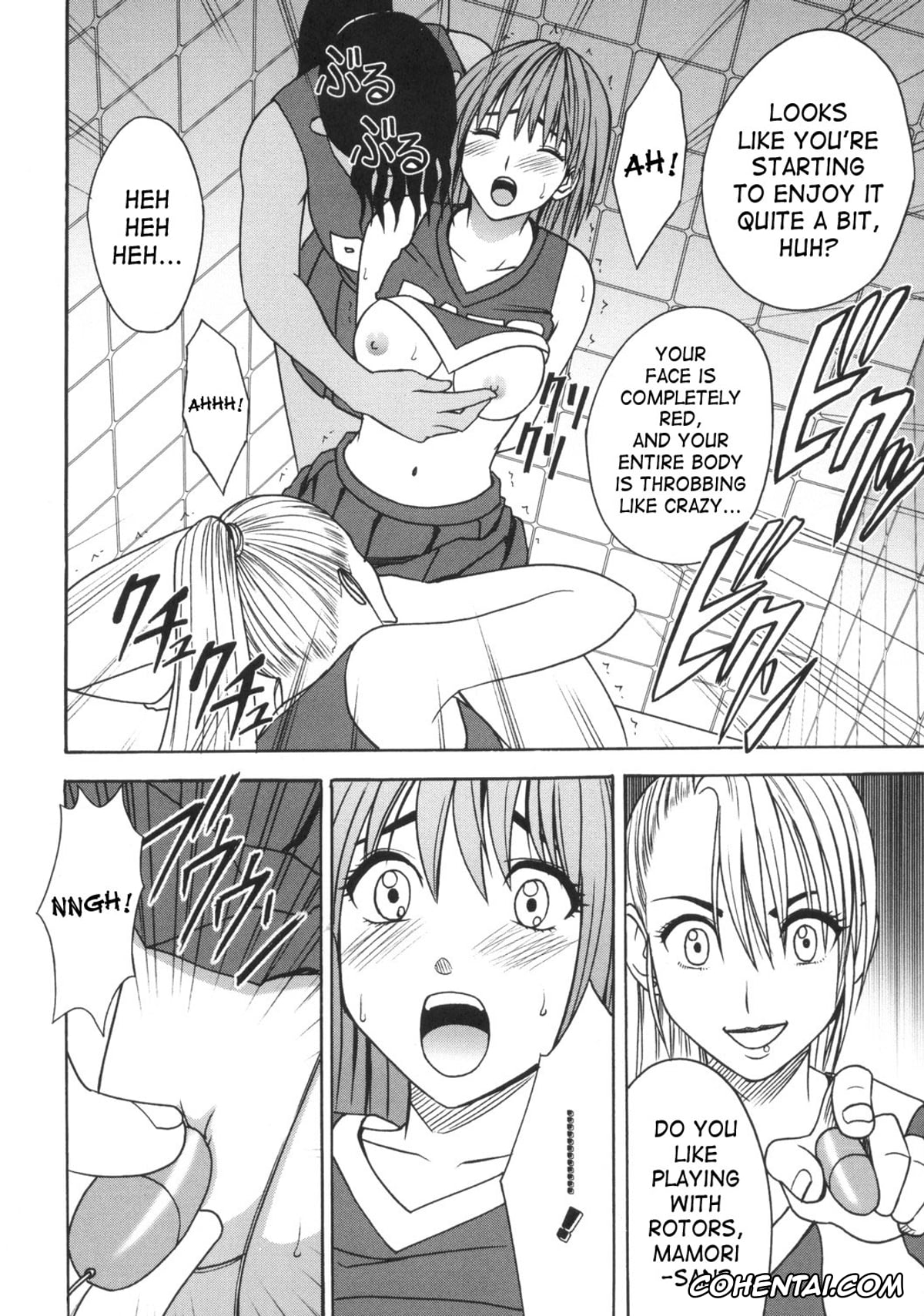 Eyeshield 21 hentai, Mamori Anezaki hentai, Dorei Sengen (Eyeshield 21), pagina 18