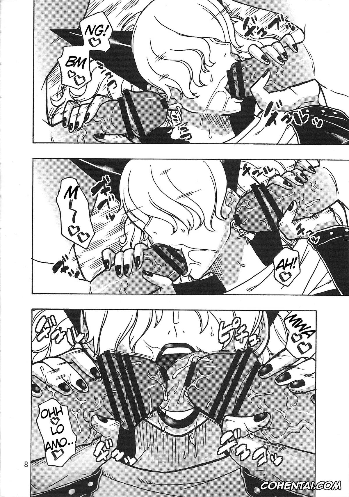 One Piece hentai, Hina hentai, Sadi-chan hentai, Short Piece (One Piece), pagina 9