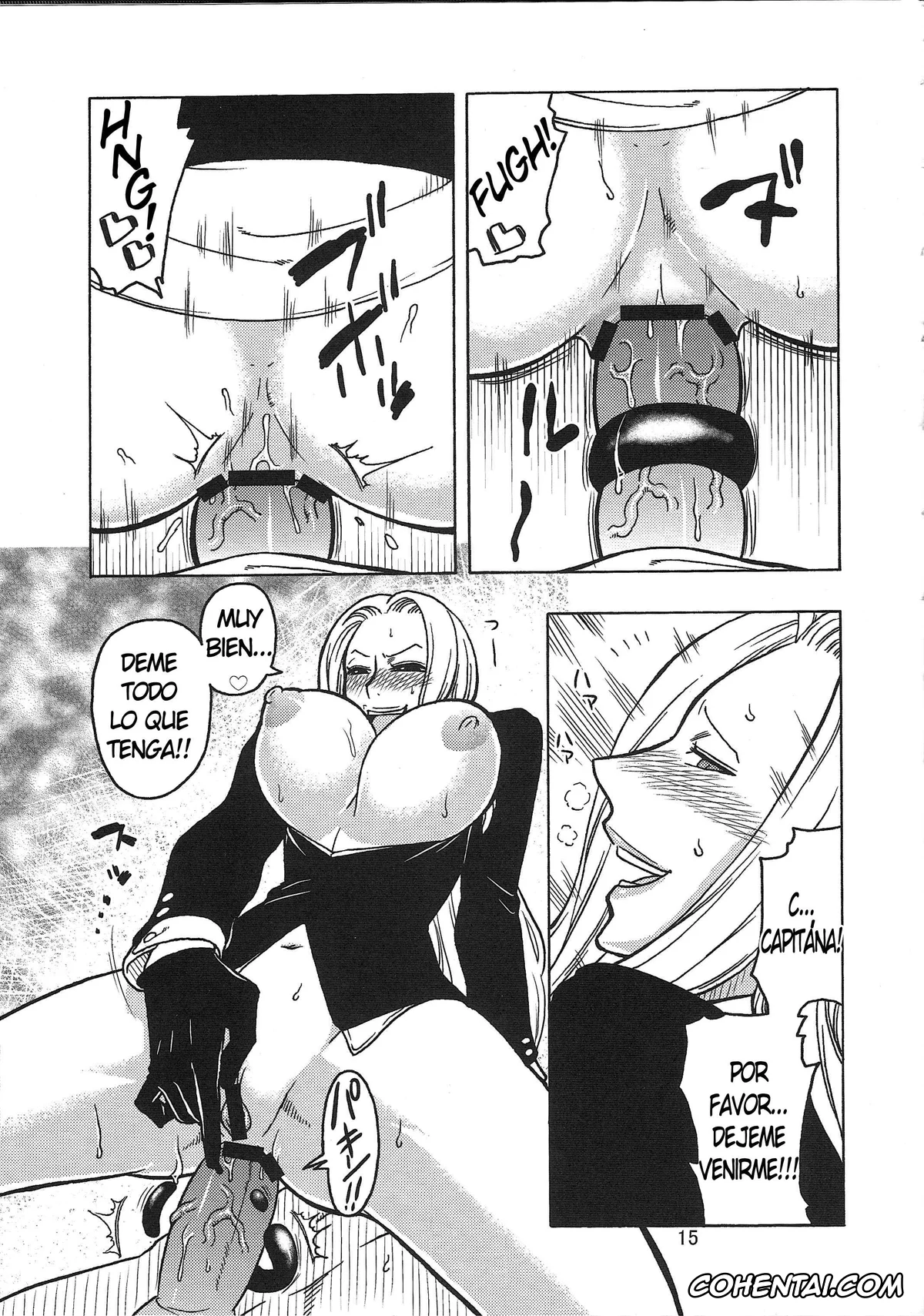 One Piece xxx, Hina xxx, Sadi-chan xxx, Short Piece (One Piece), pagina 16