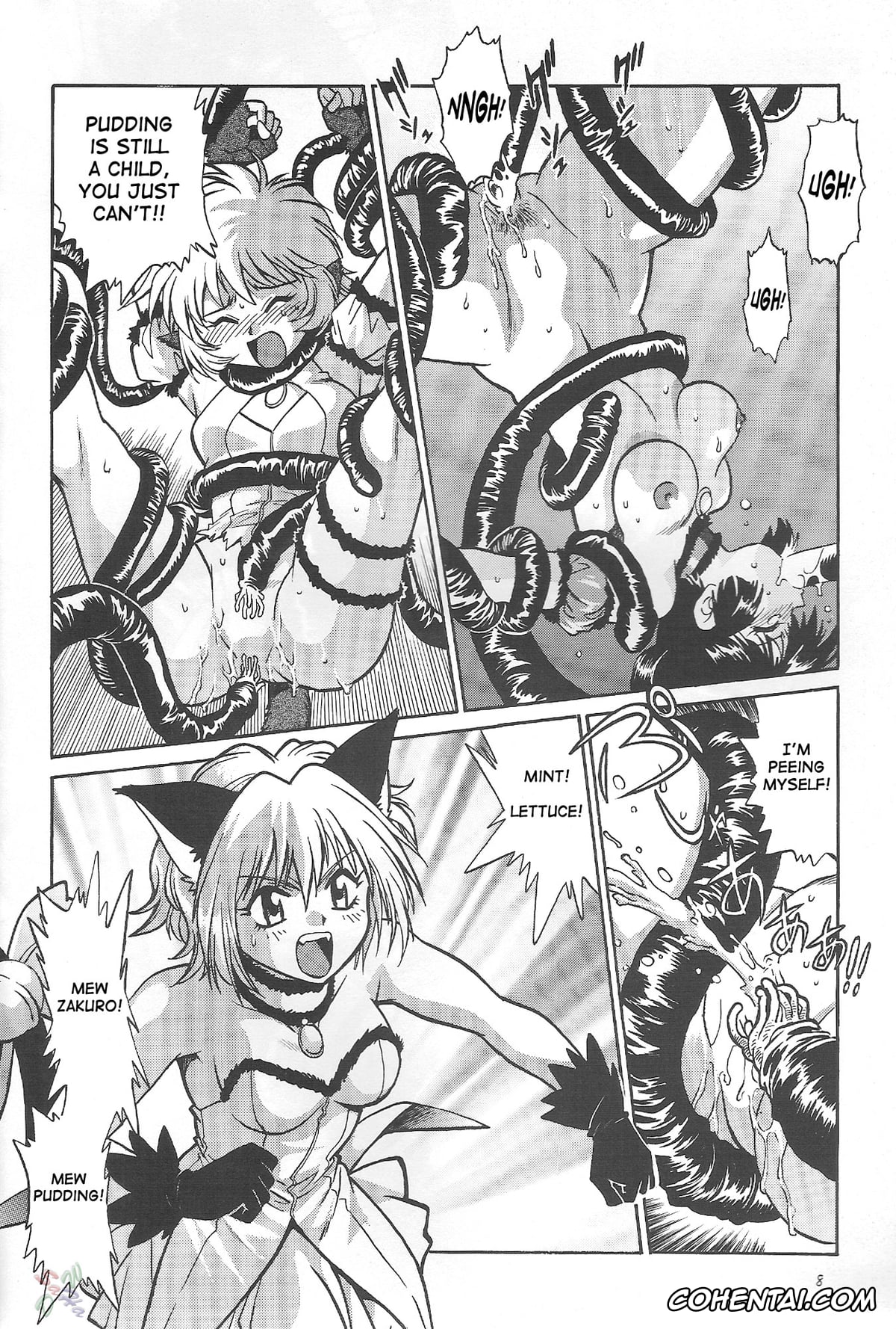 Tokyo Mew Mew | Mew Mew Power hentai, Ichigo Momomiya hentai, Lettuce Midorikawa hentai, Mint Aizawa hentai, Pudding Fong hentai, Quiche Ikisatashi hentai, Zakuro Fujiwara hentai, Tokyo Myu Myu (Tokyo Mew Mew), pagina 6