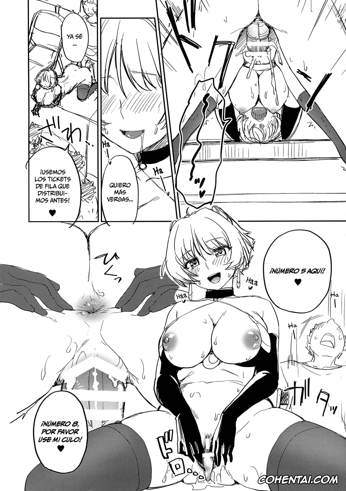 Re Creators hentai, Meteora Osterreich hentai, Meteora no Usui Hon (Re:CREATORS), pagina 6