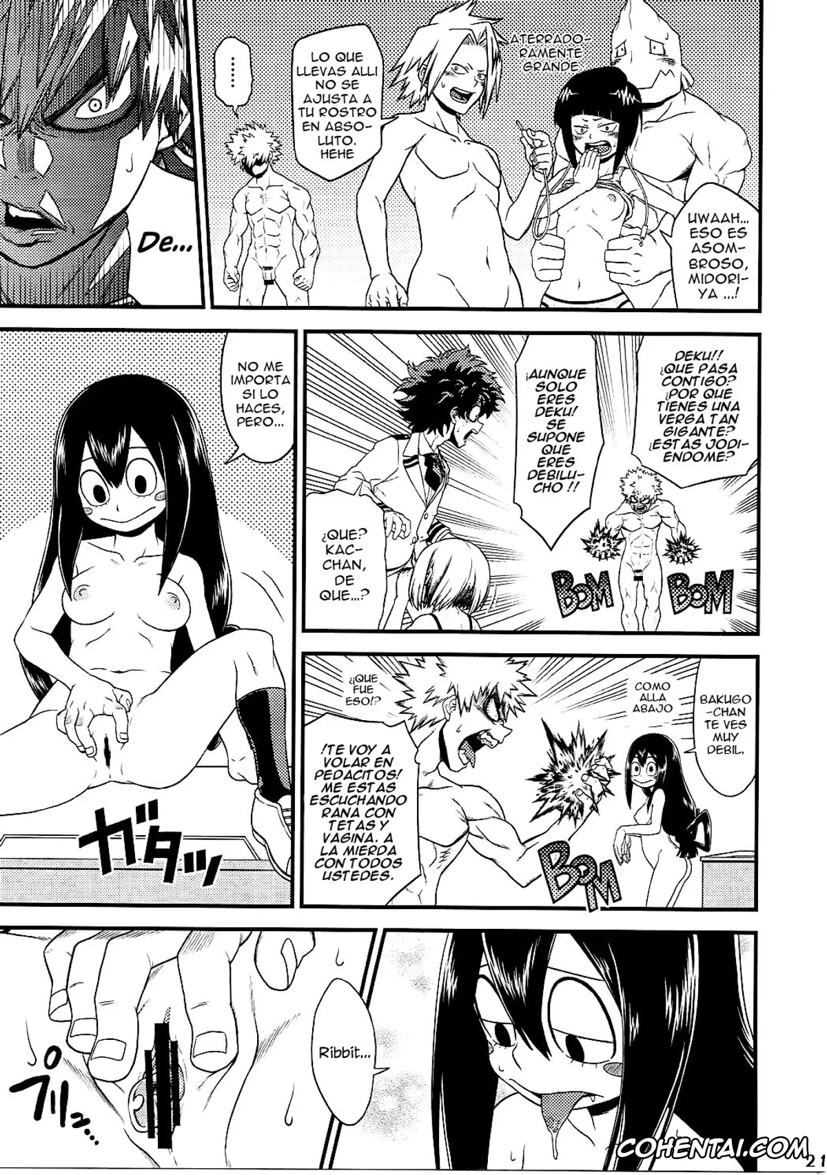 My Hero Academia | Boku No Hero Academia hentai, Himiko Toga hentai, Izuku Midoriya hentai, Kyoka Jiro hentai, Mina Ashido hentai, Minoru Mineta hentai, Momo Yaoyorozu hentai, Nemuri Kayama hentai, Ochako Uraraka hentai, Tsuyu Asui hentai, H-ERO!! (Boku no Hero Academia), pagina 18