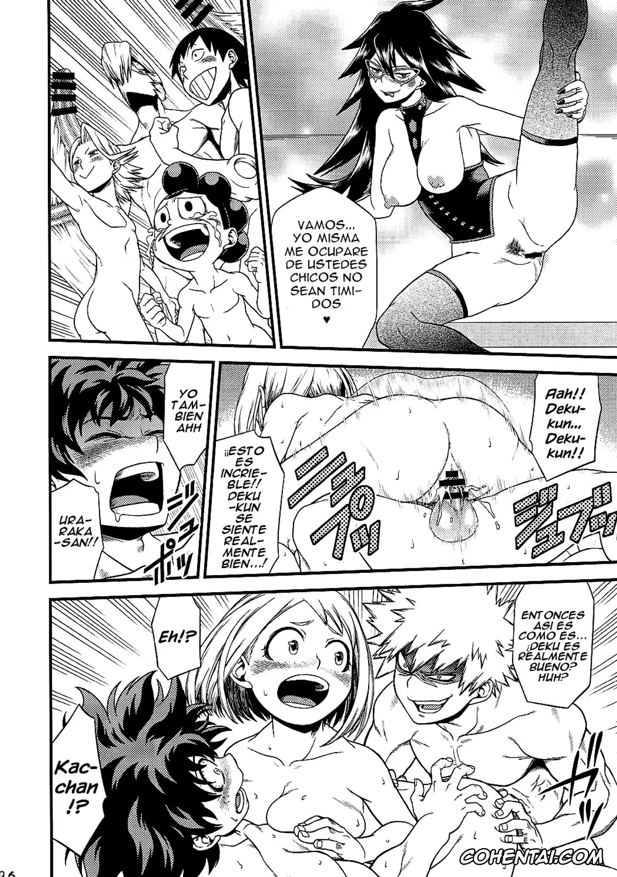 My Hero Academia | Boku No Hero Academia porno, Himiko Toga porno, Izuku Midoriya porno, Kyoka Jiro porno, Mina Ashido porno, Minoru Mineta porno, Momo Yaoyorozu porno, Nemuri Kayama porno, Ochako Uraraka porno, Tsuyu Asui porno, H-ERO!! (Boku no Hero Academia), pagina 23