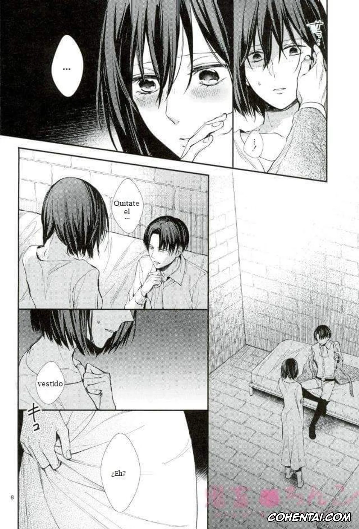 Shingeki No Kyojin | Attack On Titan xxx, Levi Ackerman xxx, Mikasa Ackerman xxx, Kanata no Hikari (Shingeki no Kyojin), pagina 7
