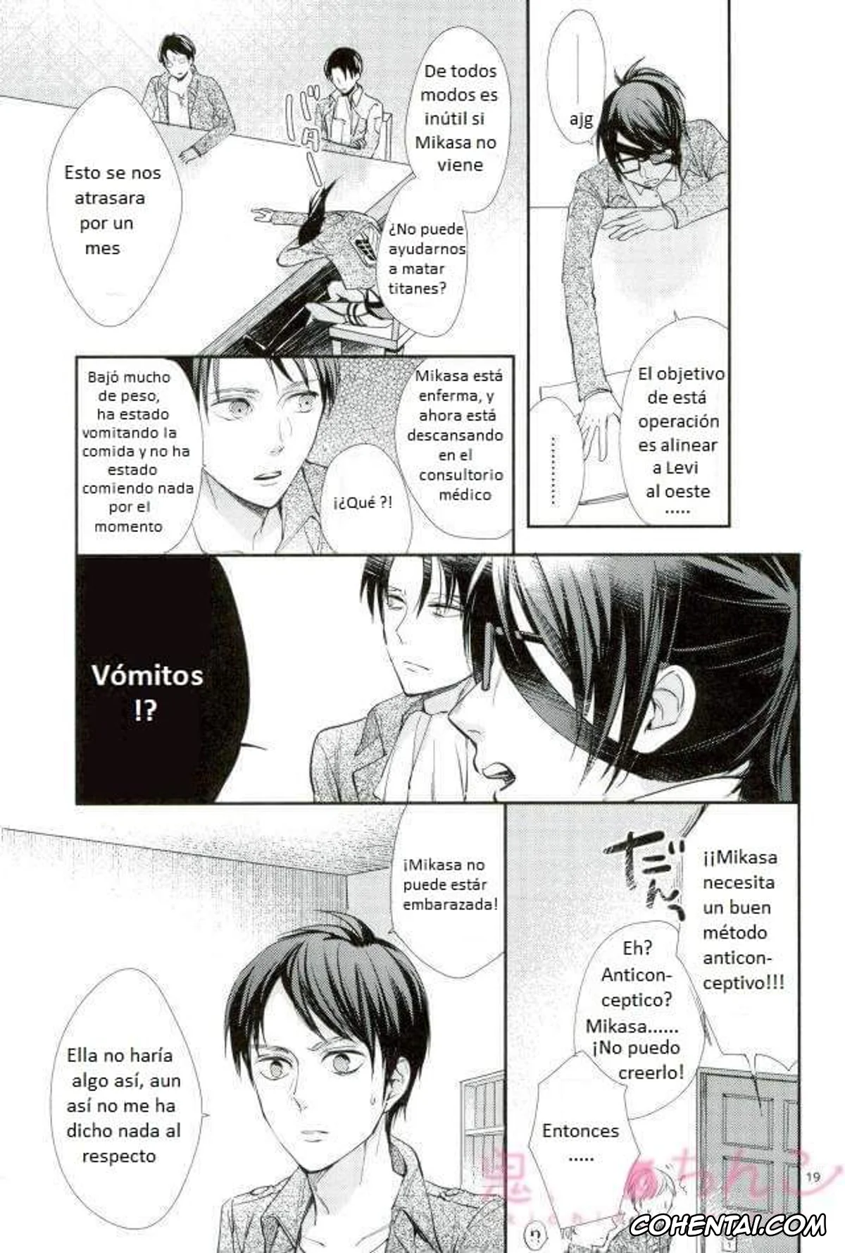 Shingeki No Kyojin | Attack On Titan hentai, Levi Ackerman hentai, Mikasa Ackerman hentai, Kanata no Hikari (Shingeki no Kyojin), pagina 18