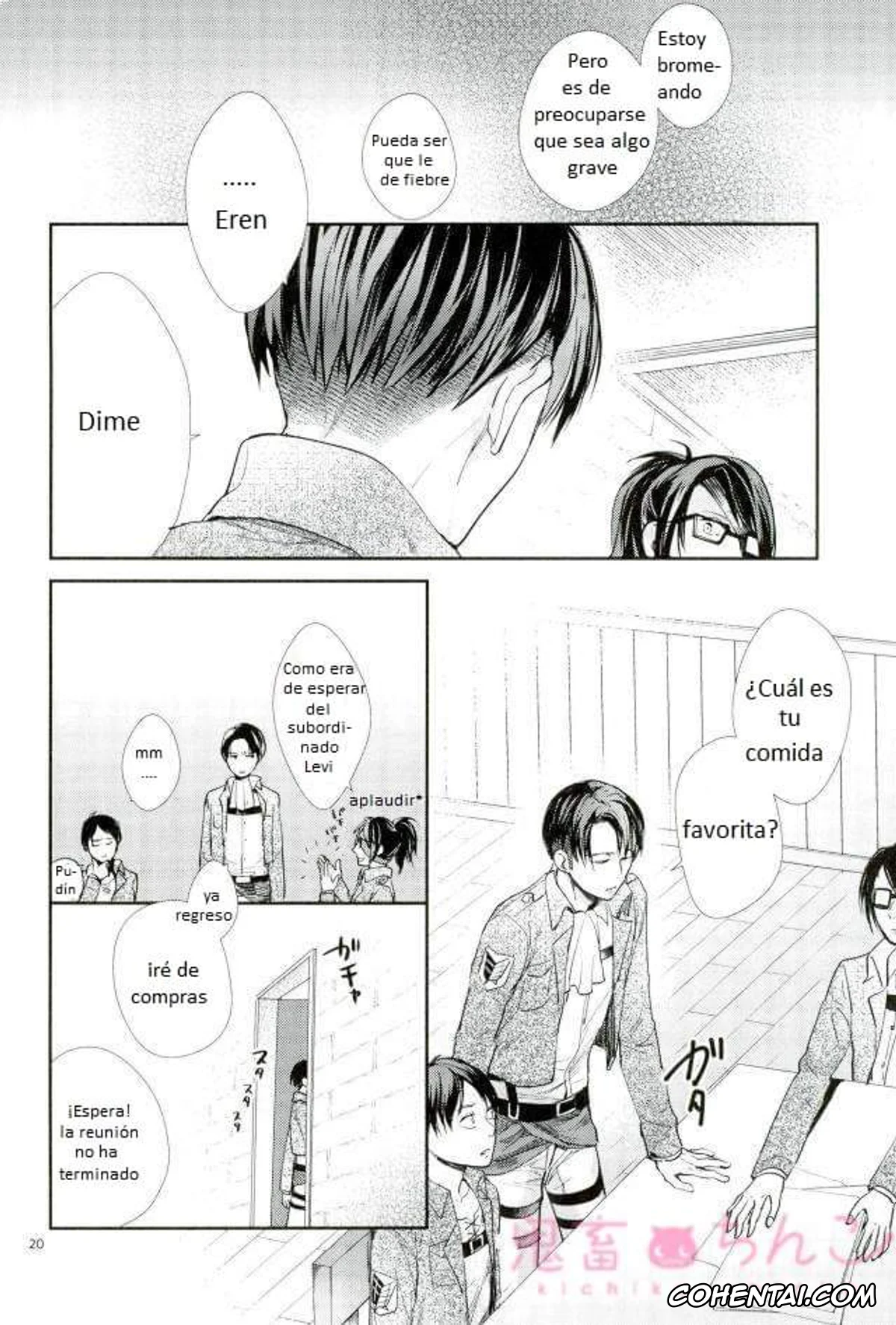 Shingeki No Kyojin | Attack On Titan xxx, Levi Ackerman xxx, Mikasa Ackerman xxx, Kanata no Hikari (Shingeki no Kyojin), pagina 19