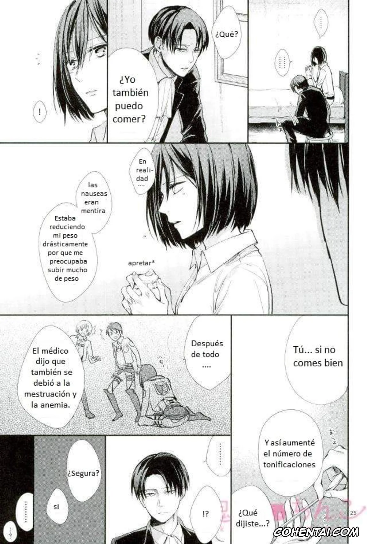 Shingeki No Kyojin | Attack On Titan hentai, Levi Ackerman hentai, Mikasa Ackerman hentai, Kanata no Hikari (Shingeki no Kyojin), pagina 24