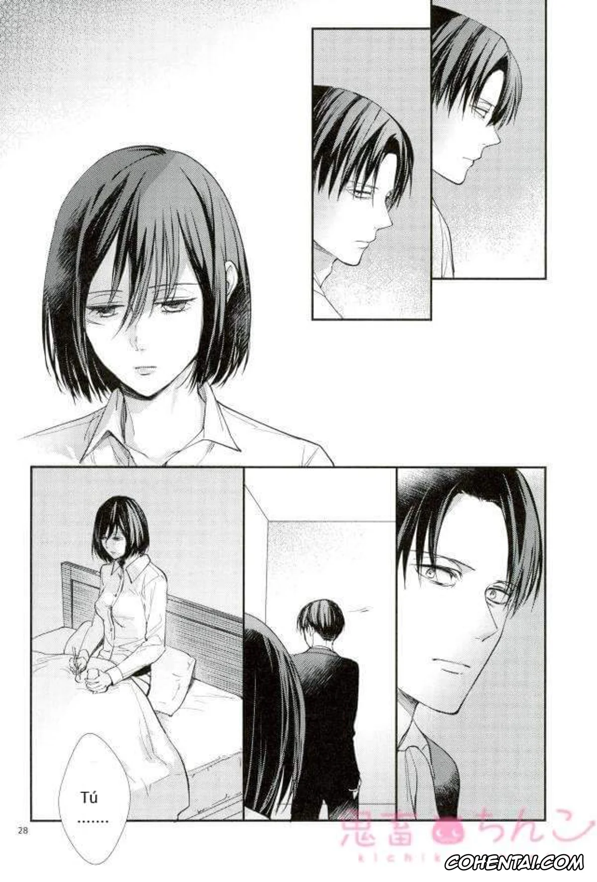 Shingeki No Kyojin | Attack On Titan hentai, Levi Ackerman hentai, Mikasa Ackerman hentai, Kanata no Hikari (Shingeki no Kyojin), pagina 27