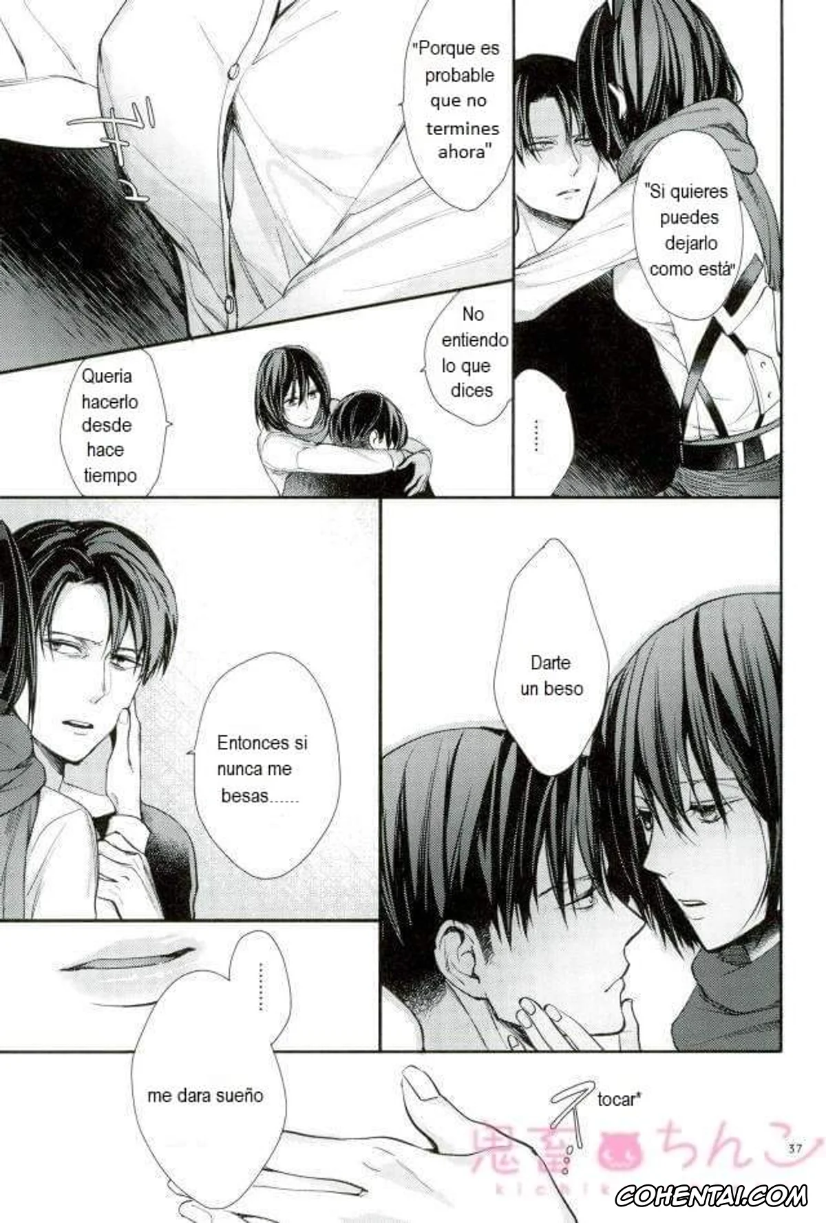 Shingeki No Kyojin | Attack On Titan hentai, Levi Ackerman hentai, Mikasa Ackerman hentai, Kanata no Hikari (Shingeki no Kyojin), pagina 36