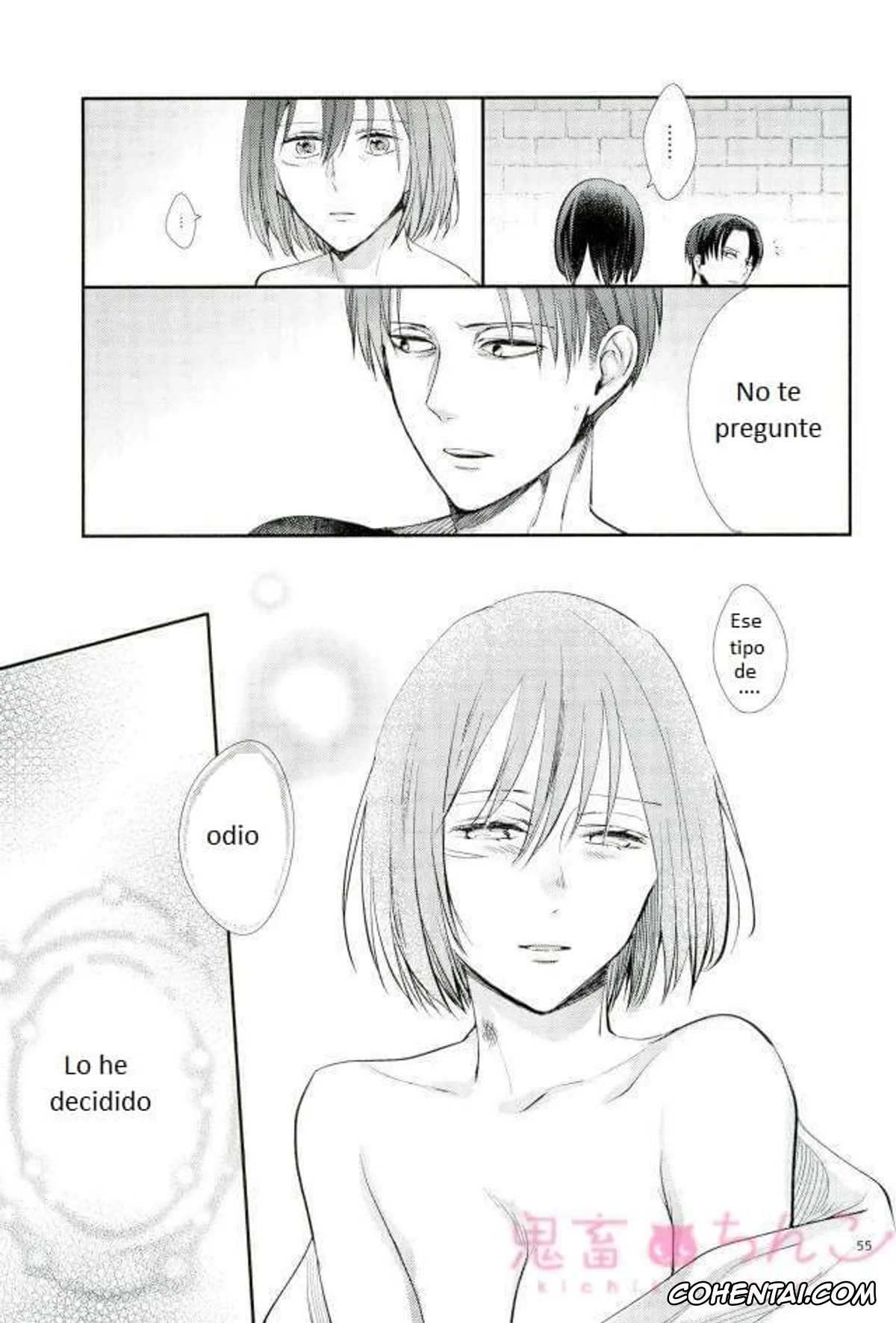 Shingeki No Kyojin | Attack On Titan hentai, Levi Ackerman hentai, Mikasa Ackerman hentai, Kanata no Hikari (Shingeki no Kyojin), pagina 54