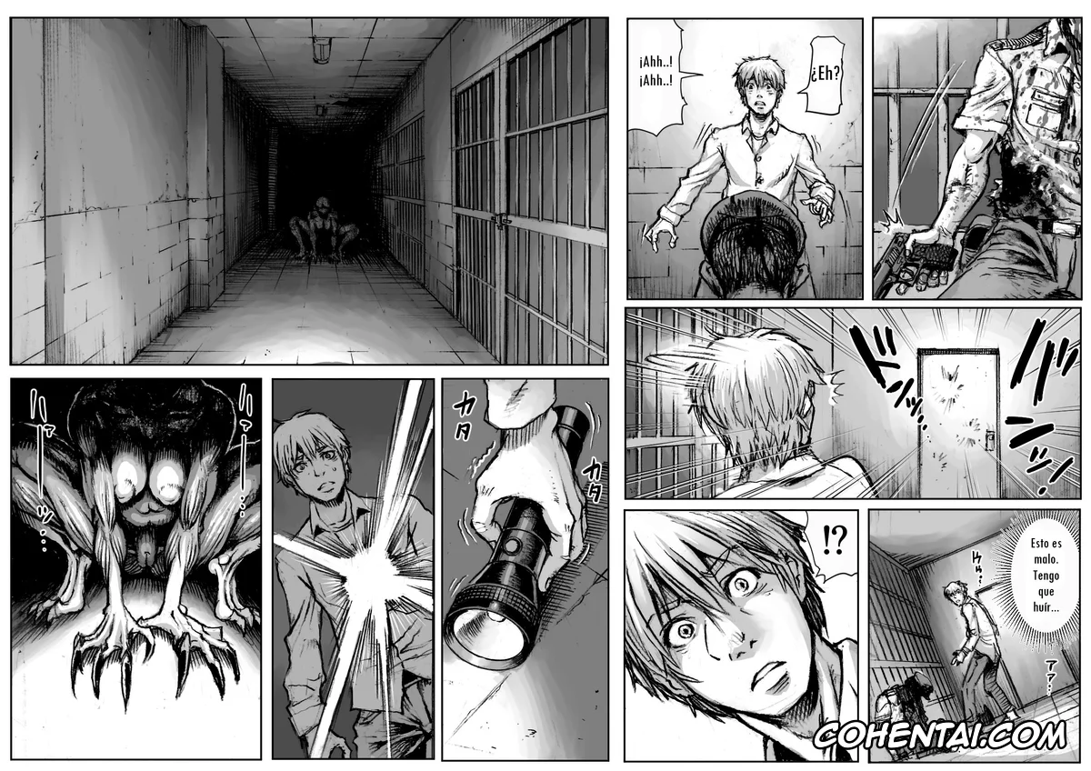 Resident Evil | Biohazard xxx, Licker xxx, QUEENS’ BURROW ~Joou no Suana~ ver.B (Kuro Keshi Shuuseiban) (Resident Evil), pagina 4