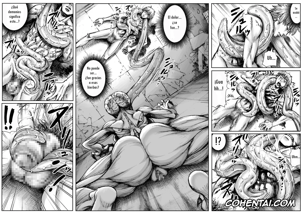 Resident Evil | Biohazard porno, Licker porno, QUEENS’ BURROW ~Joou no Suana~ ver.B (Kuro Keshi Shuuseiban) (Resident Evil), pagina 8
