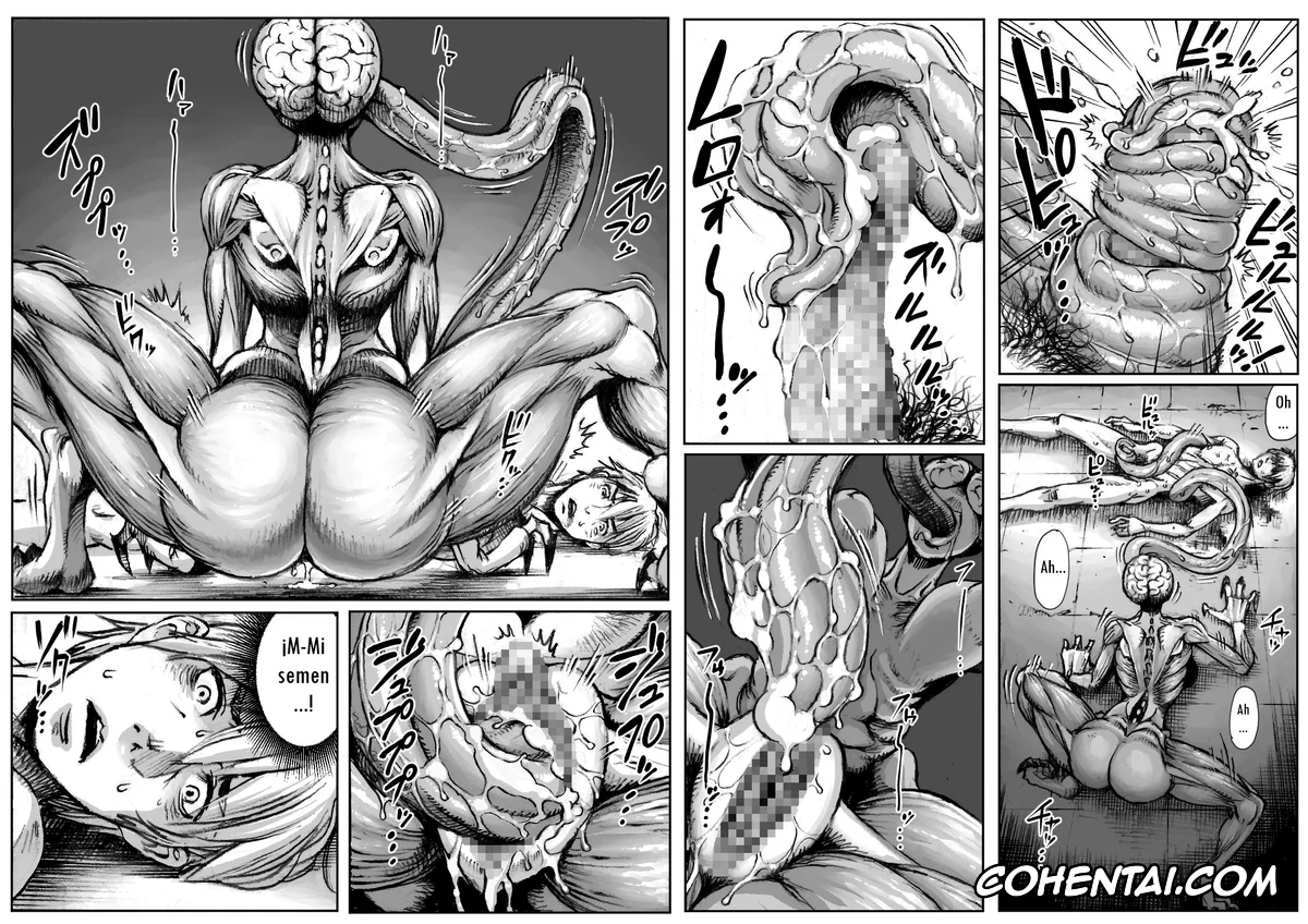 Resident Evil | Biohazard xxx, Licker xxx, QUEENS’ BURROW ~Joou no Suana~ ver.B (Kuro Keshi Shuuseiban) (Resident Evil), pagina 10