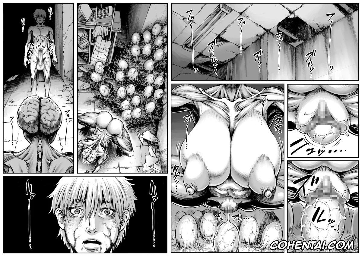 Resident Evil | Biohazard xxx, Licker xxx, QUEENS’ BURROW ~Joou no Suana~ ver.B (Kuro Keshi Shuuseiban) (Resident Evil), pagina 19