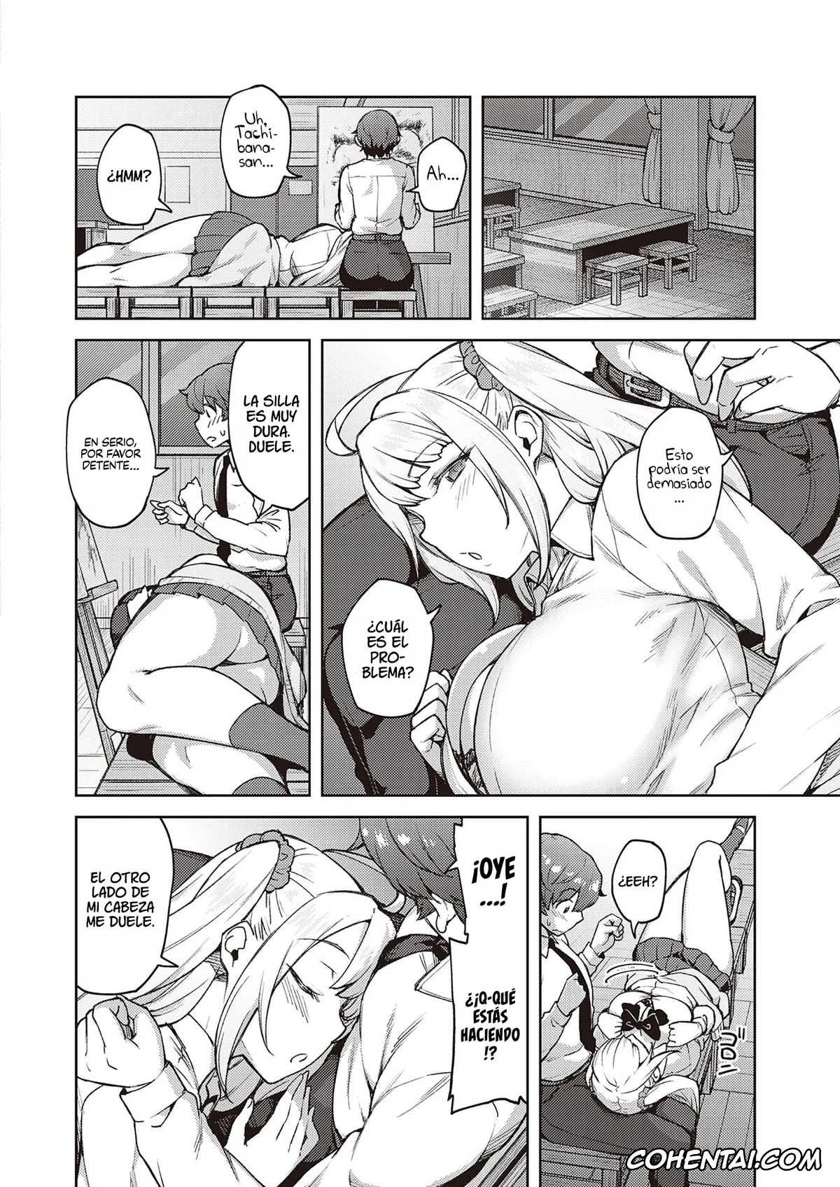 Revistas hentai, COMIC ExE hentai, Karakawanaide Tachibana-san (COMIC ExE 25), pagina 6