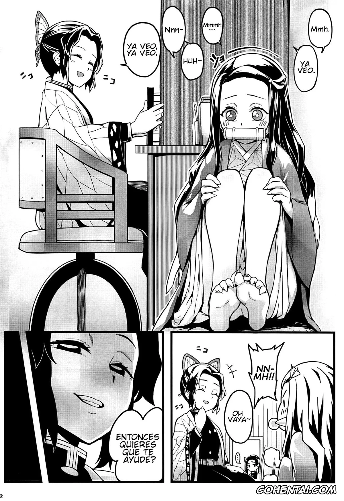 Kimetsu No Yaiba | Demon Slayer hentai, Nezuko Kamado hentai, Tanjirou Kamado hentai, Oniimo no Nin (Kimetsu no Yaiba), pagina 3