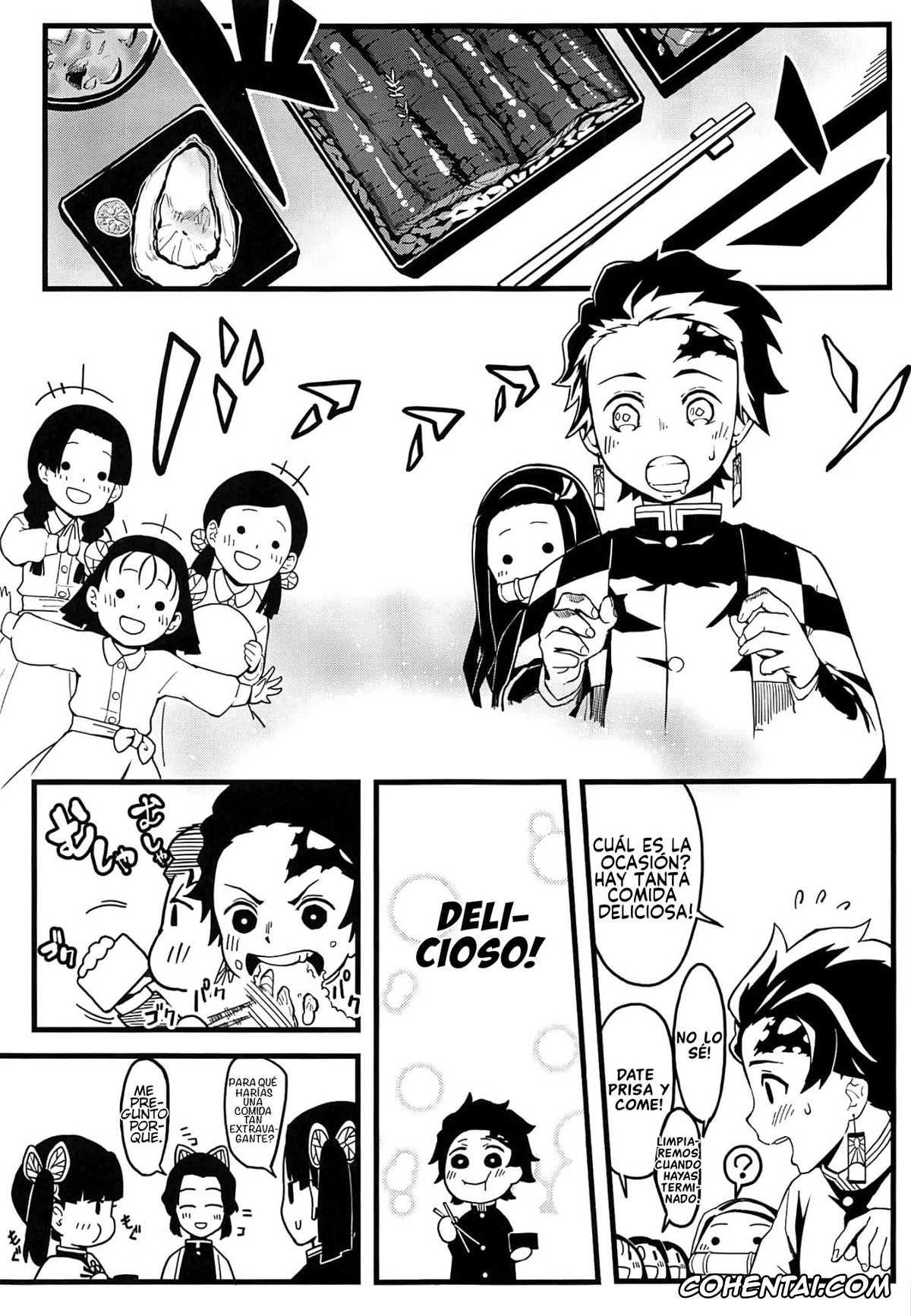 Kimetsu No Yaiba | Demon Slayer xxx, Nezuko Kamado xxx, Tanjirou Kamado xxx, Oniimo no Nin (Kimetsu no Yaiba), pagina 4