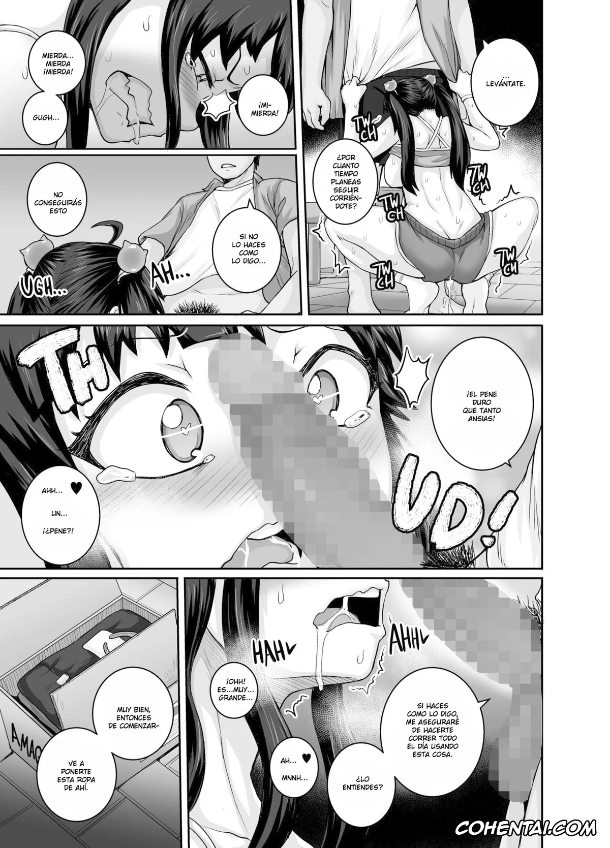 Original hentai, Mukatsuku Imouto wa Chanto Shikaranakucha!!, pagina 36